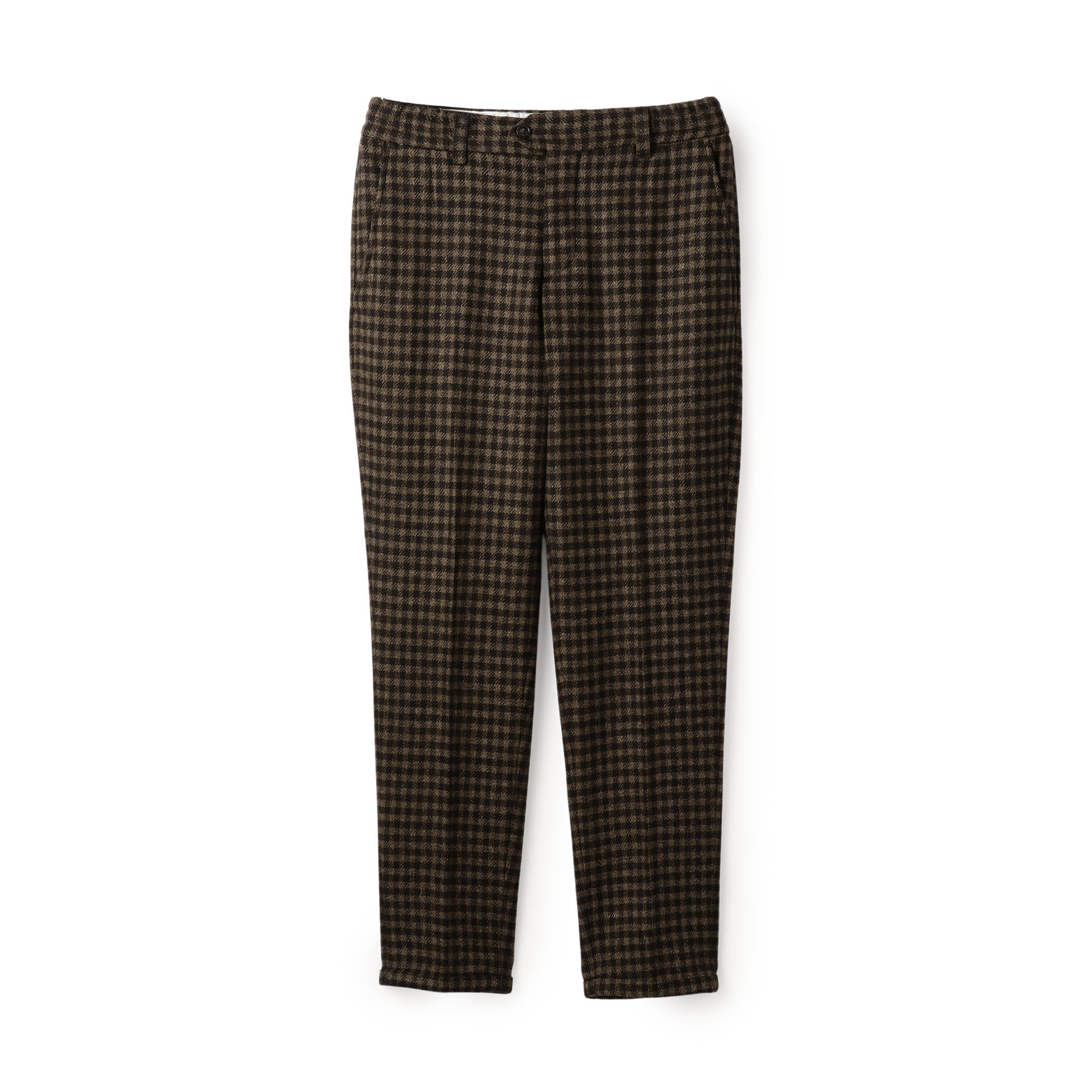 PT TRINO Rebel Fit ウールシルクリネン ノープリーツスラックス