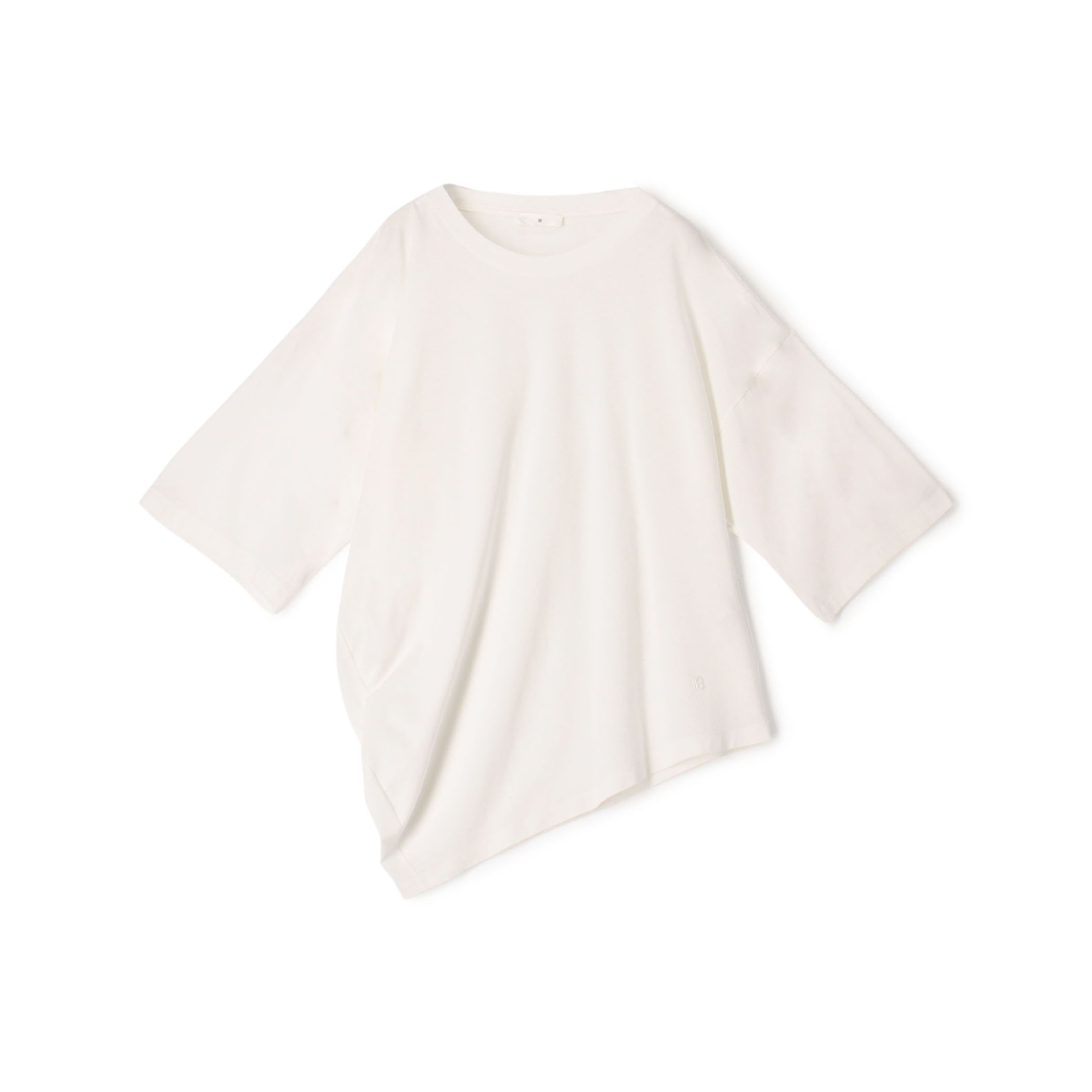 TOMORROWLAND .B コットンテンセル アシンメトリックTシャツ