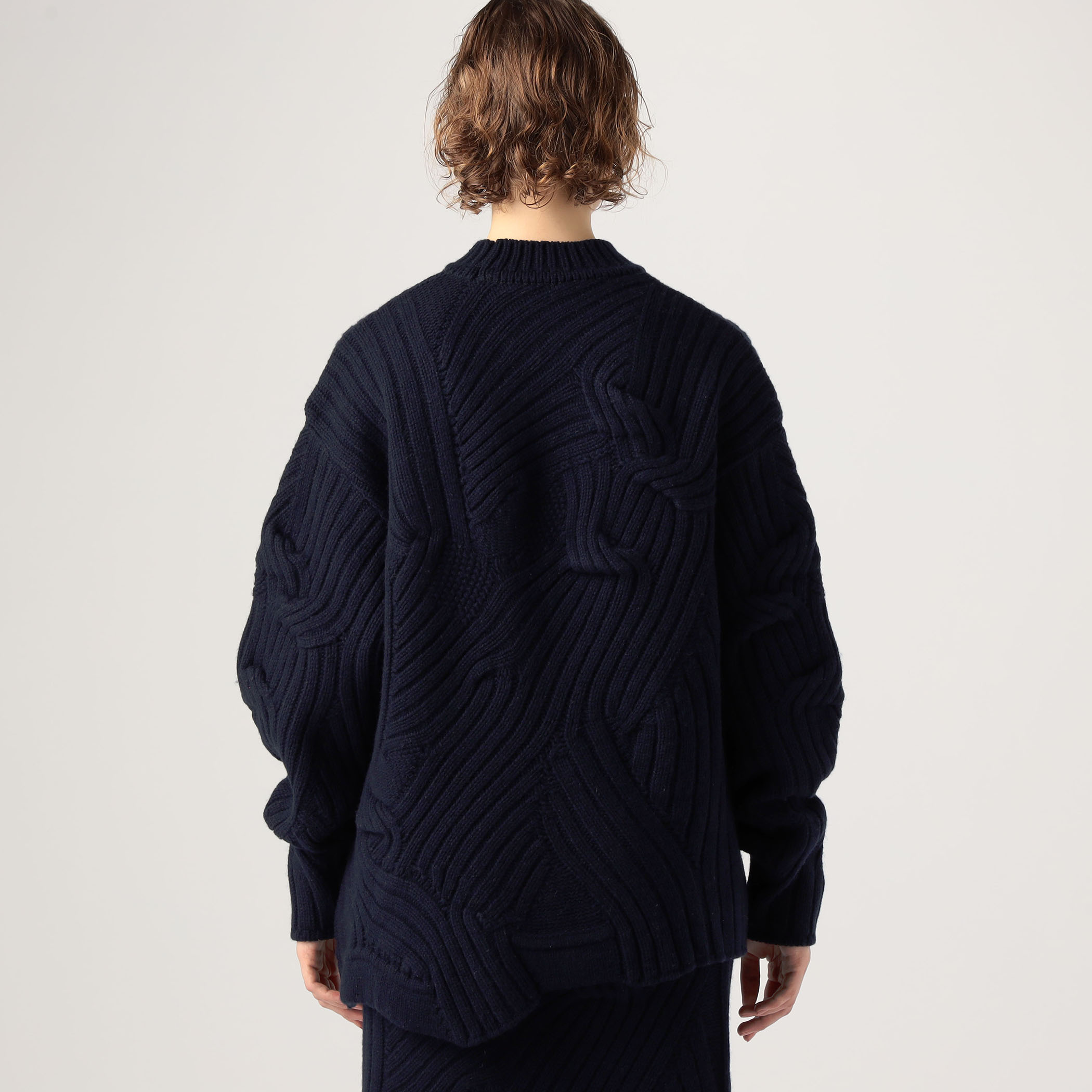 Mame Kurogouchi Basket Motif Knitted Pullover｜トゥモローランド 公式通販