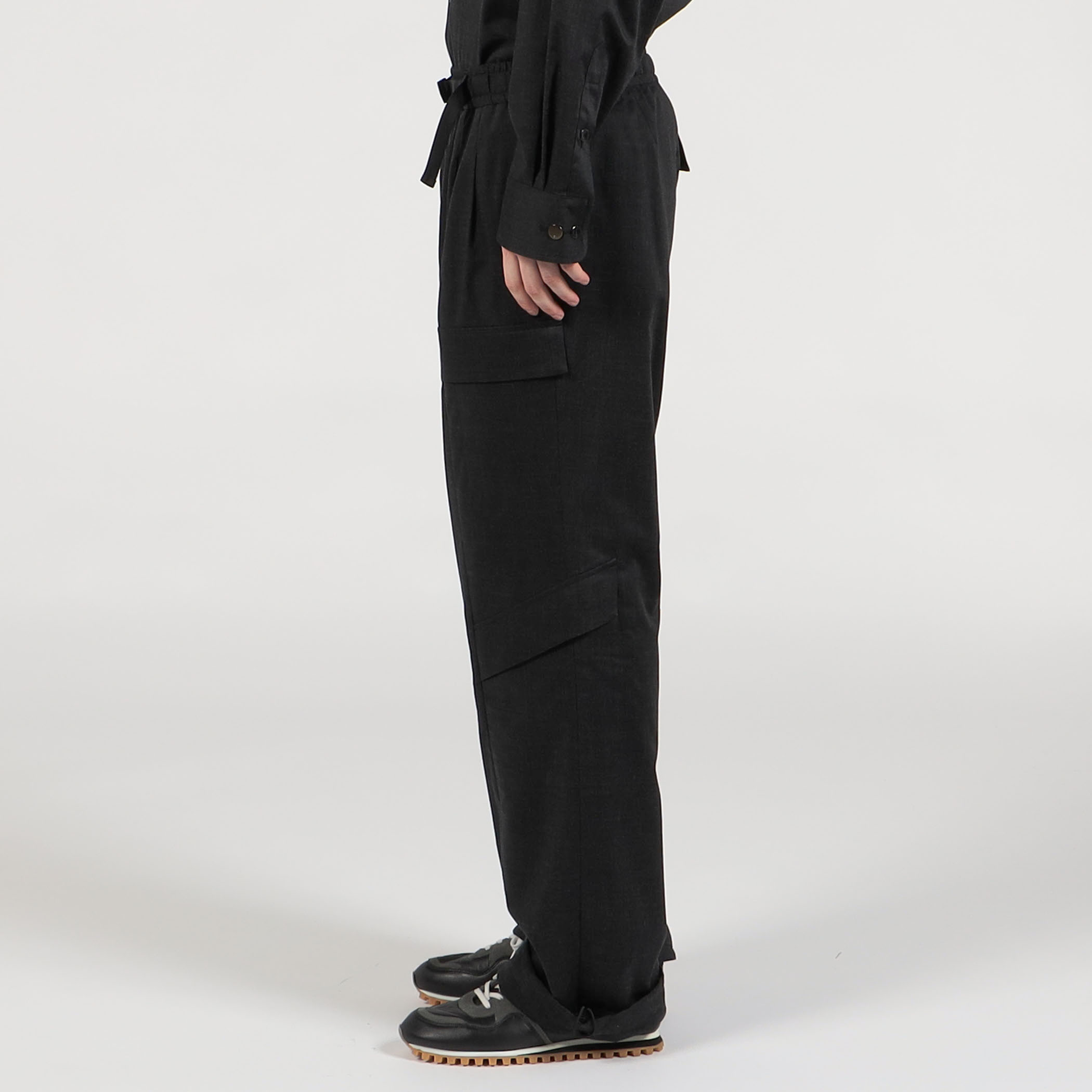 th Wool Cargo Pants ポリエステルウール カーゴパンツ