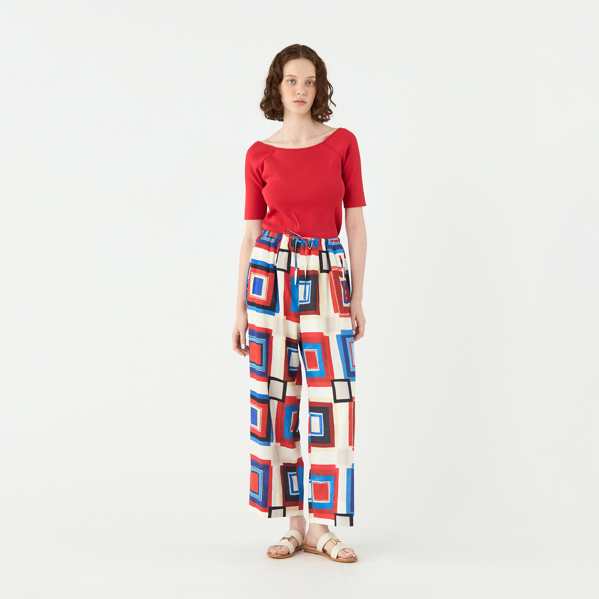 ポリエステルコットンリブ 2-wayプルオーバー｜トゥモローランド 公式通販