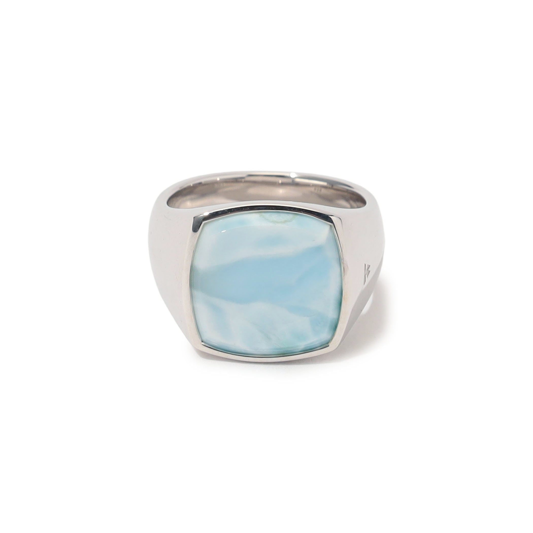 【別注】TOM WOOD Cushion Ice Blue リング