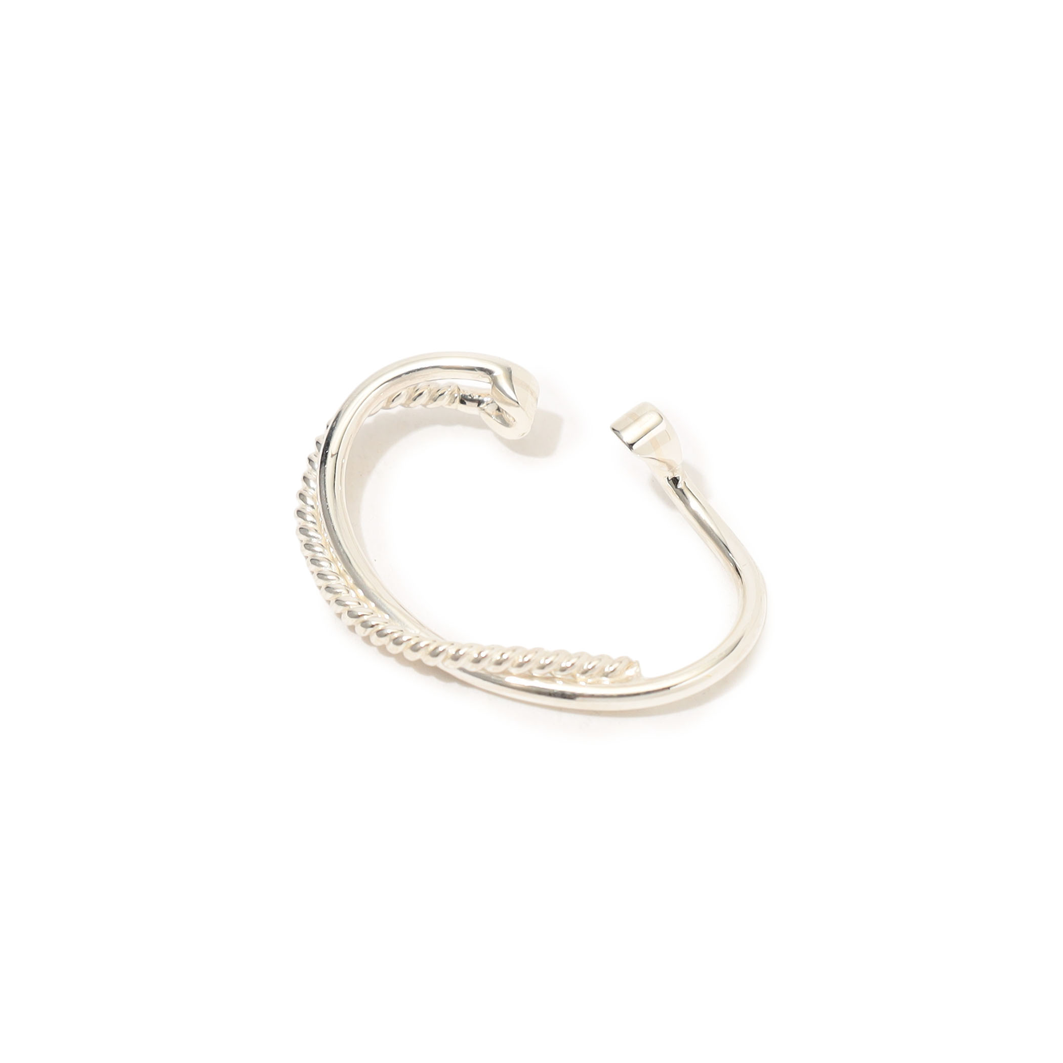 BAR Jewellery CONTRA シルバー 片耳 イヤーカフ