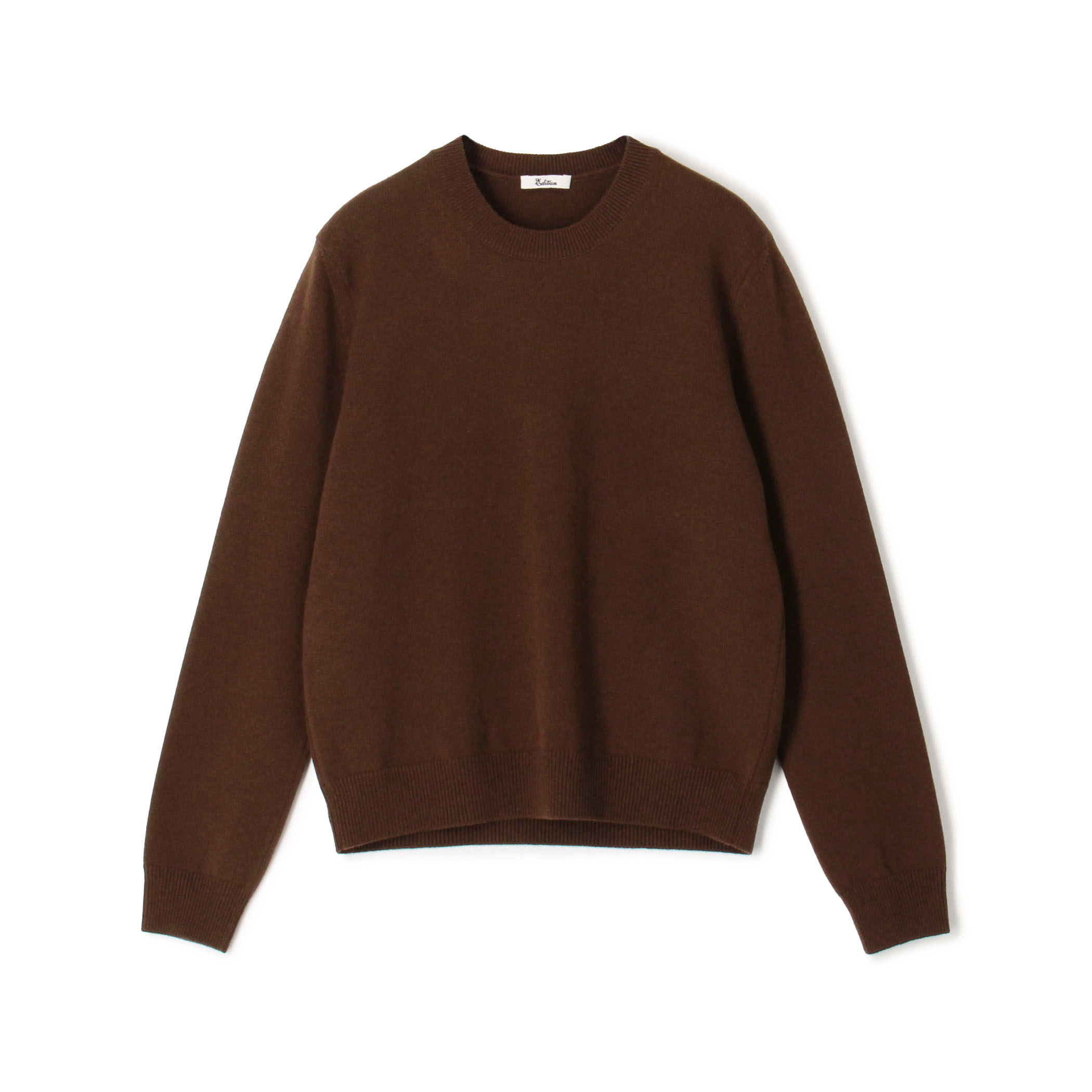 エクストラファインウール クルーネックプルオーバー