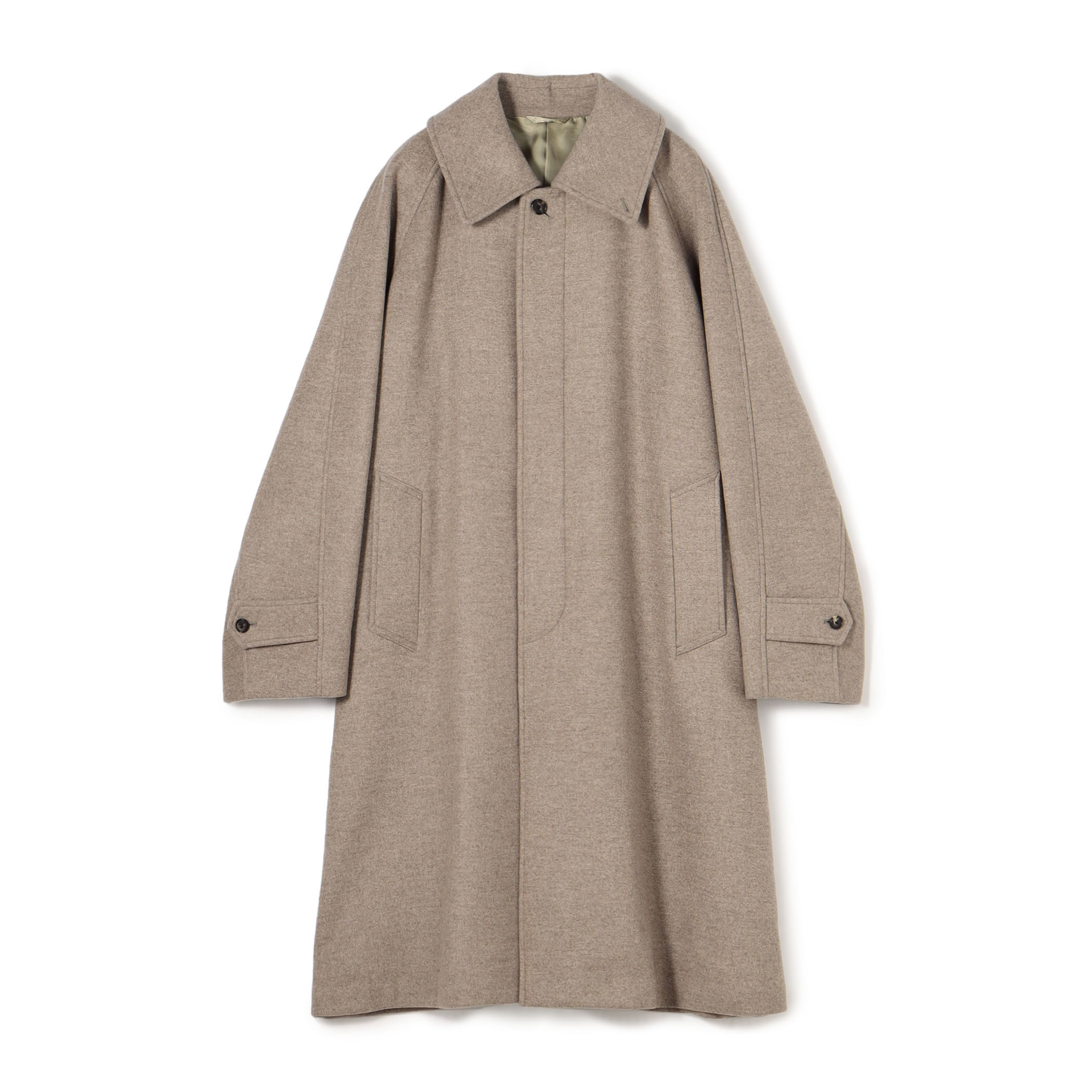 ●【別注】The CLASIK MAC COAT ウールカシミヤ ステンカラーコート TEXCO