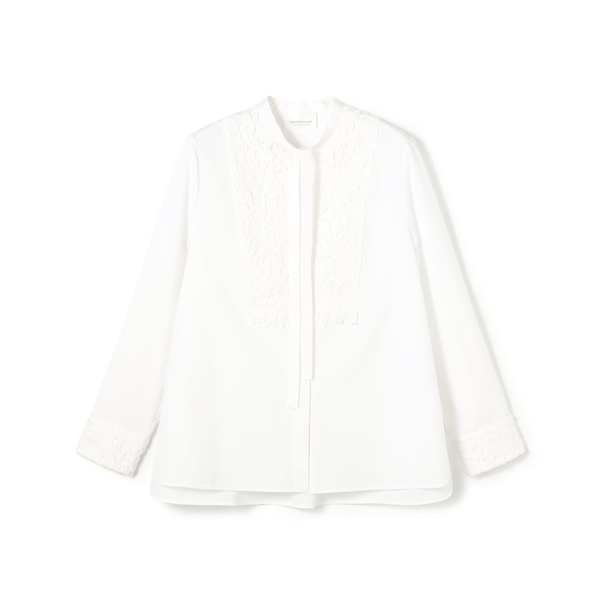 ケミカルフラワーレース タイブザムブラウス