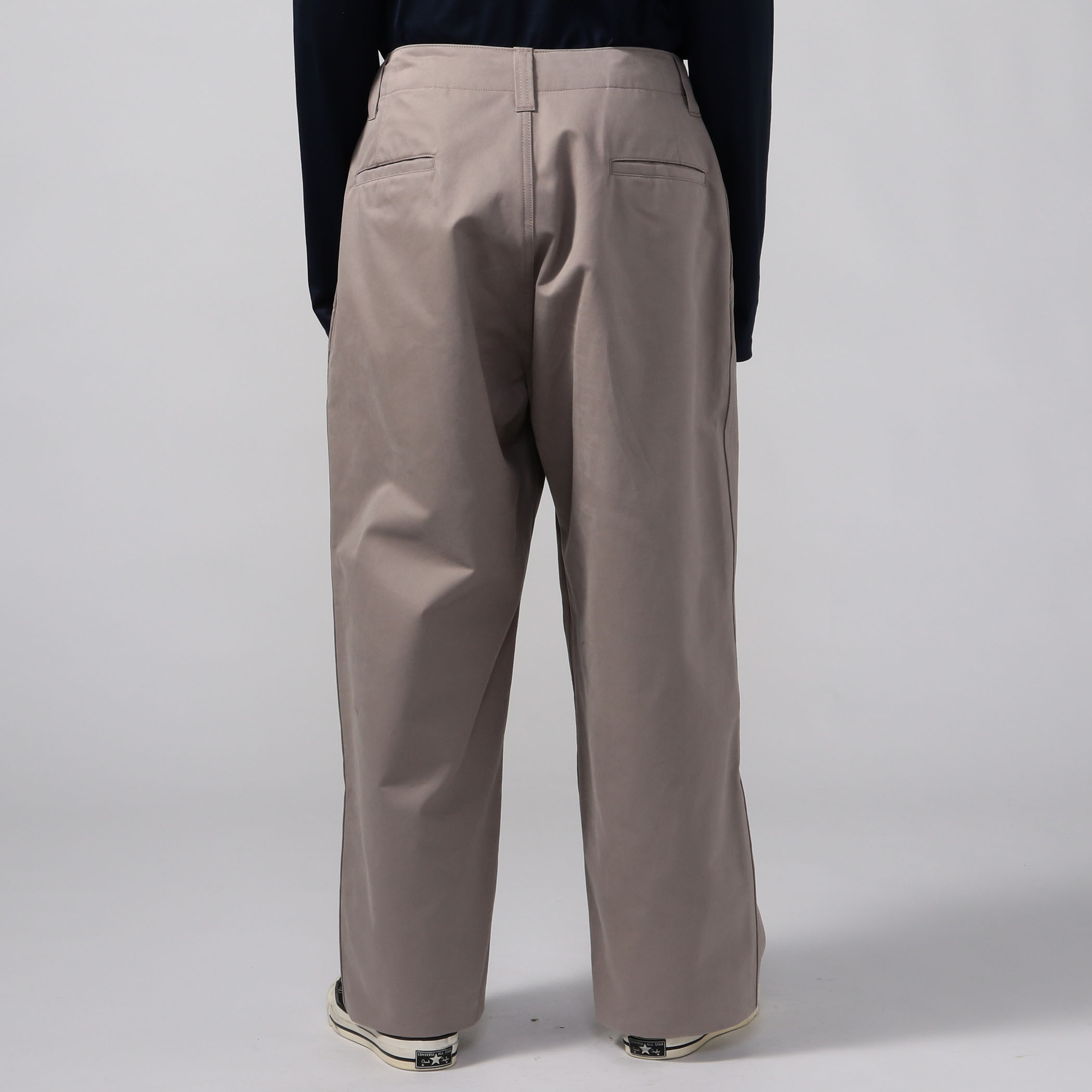 E.TAUTZ CORE FIELD TROUSER コットンツイル ワイドパンツ