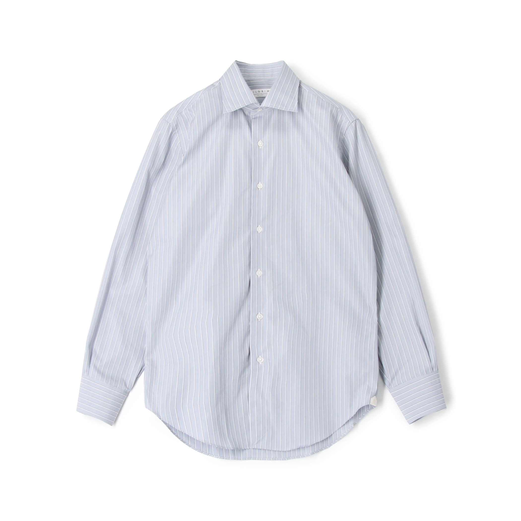 コットンポプリン ワイドスプレッドカラードレスシャツ Portland｜トゥモローランド 公式通販