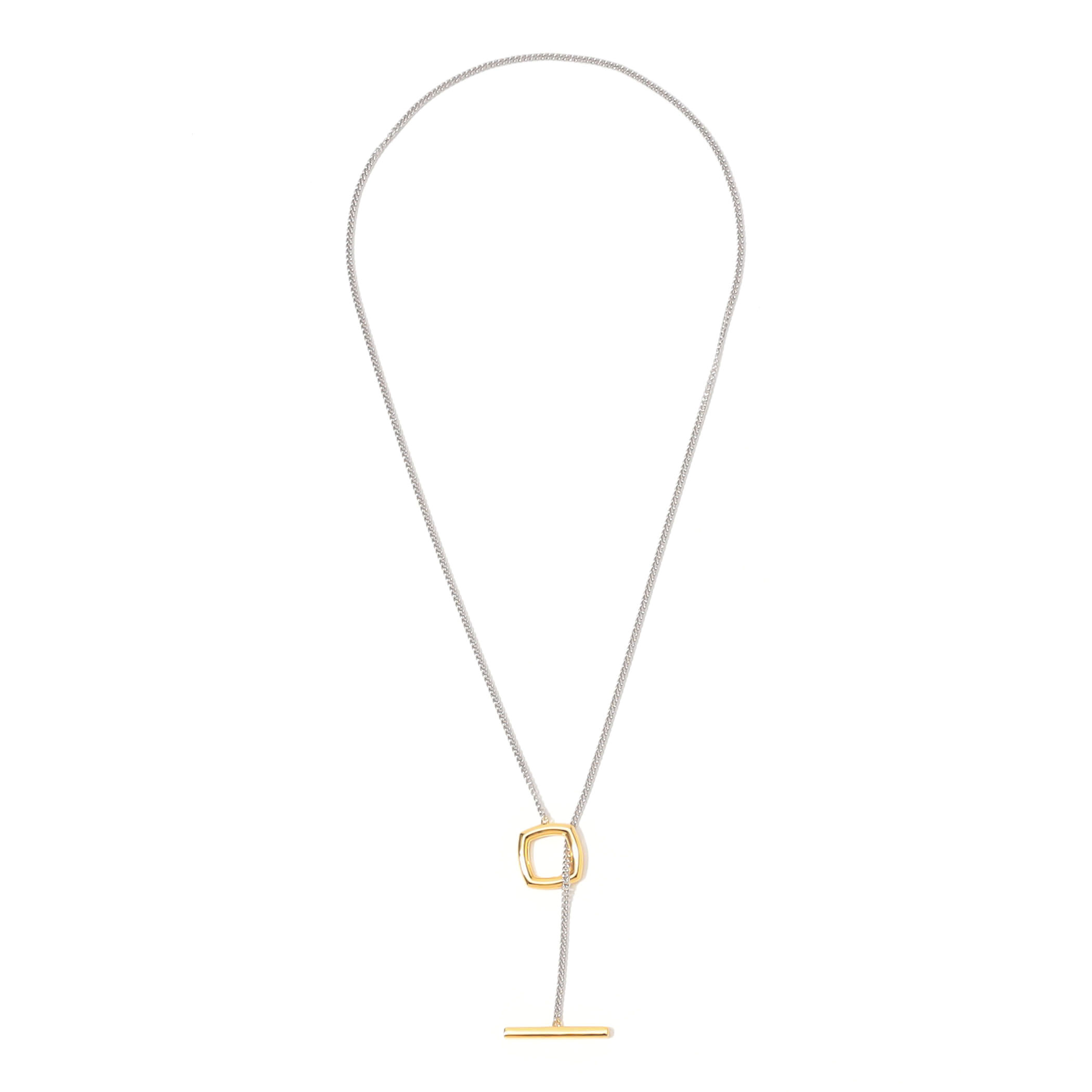 TOM WOOD Frame Pendant Duo ネックレス