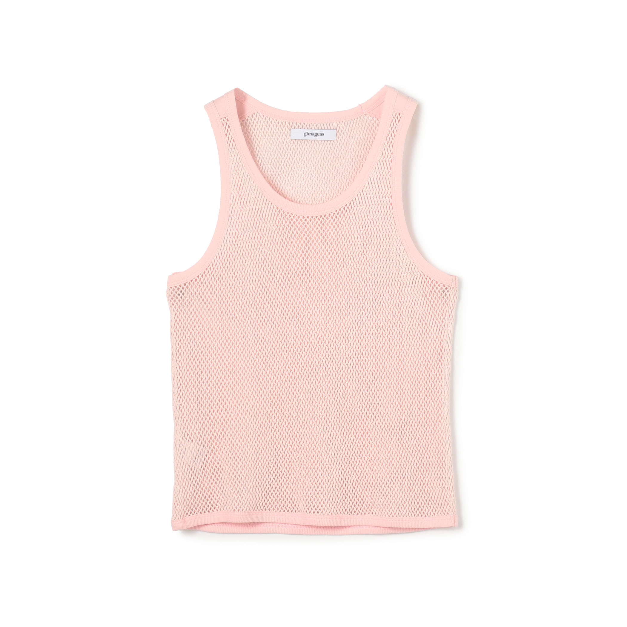 GIMAGUAS MATEO TOP コットン メッシュタンクトップ