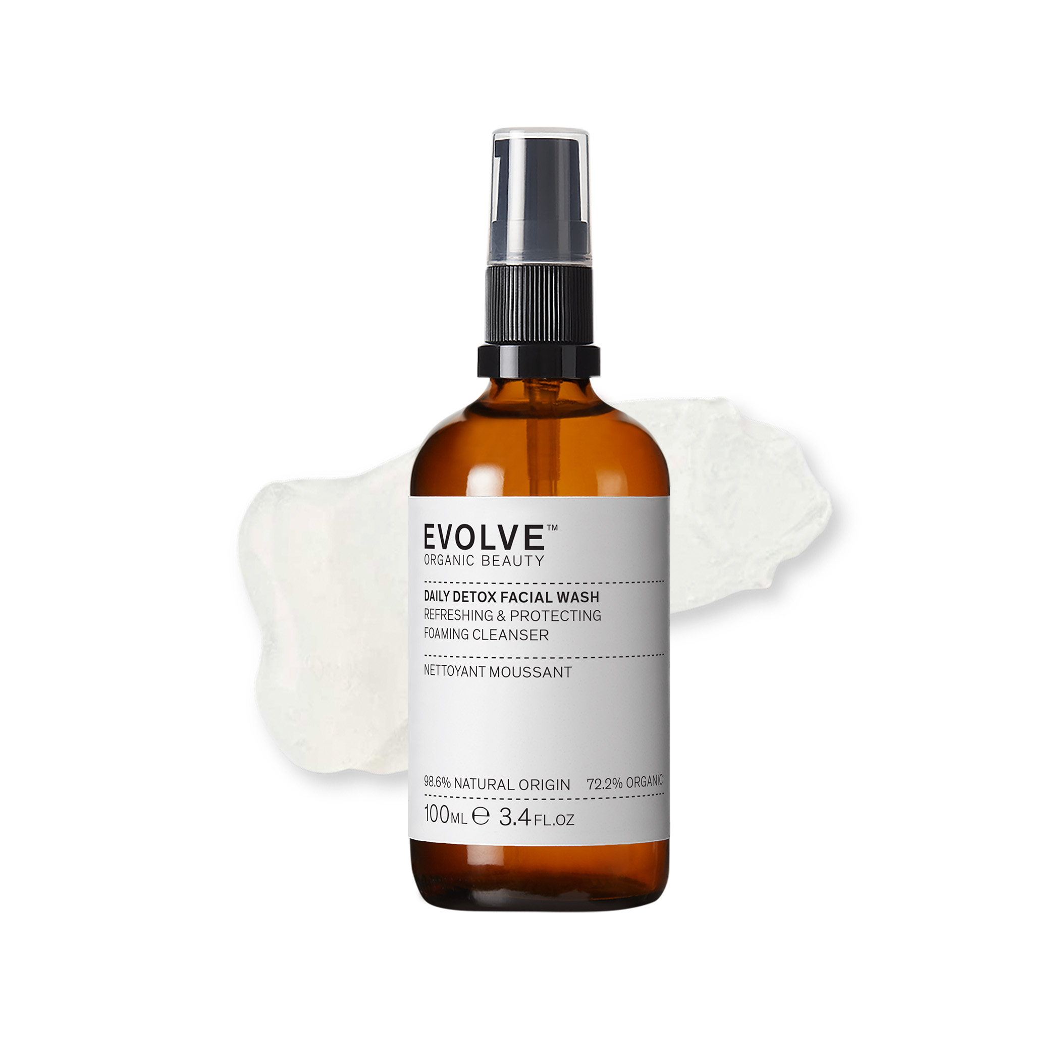 EVOLVE デイリー DTX フェイシャルウォッシュ
