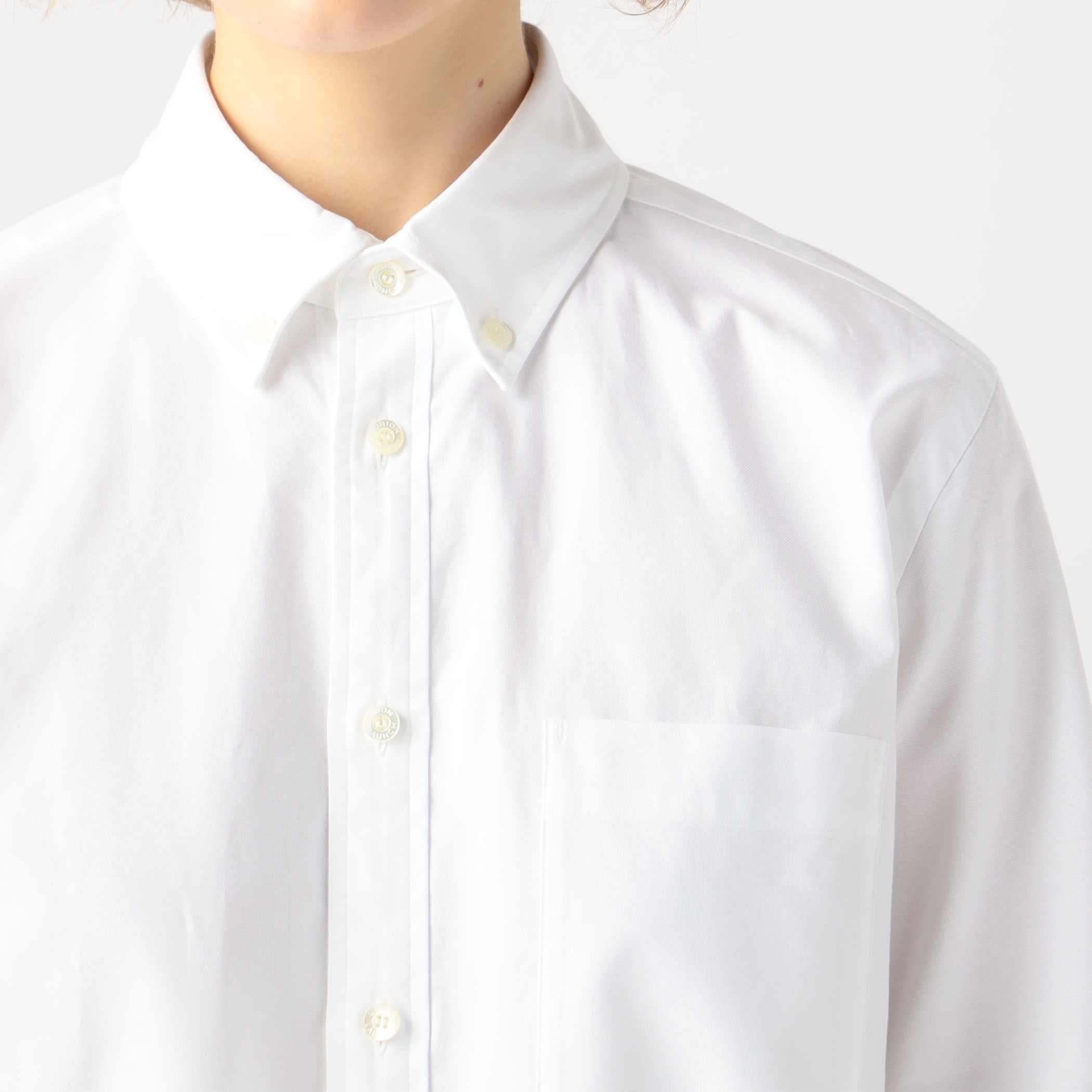 【TOMORROWLAND BUYING WEAR】UNION LAUNCH コットン ボタンダウンシャツ UNION LAUNCH コットン ボタンダウンシャツ｜トゥモローランド
