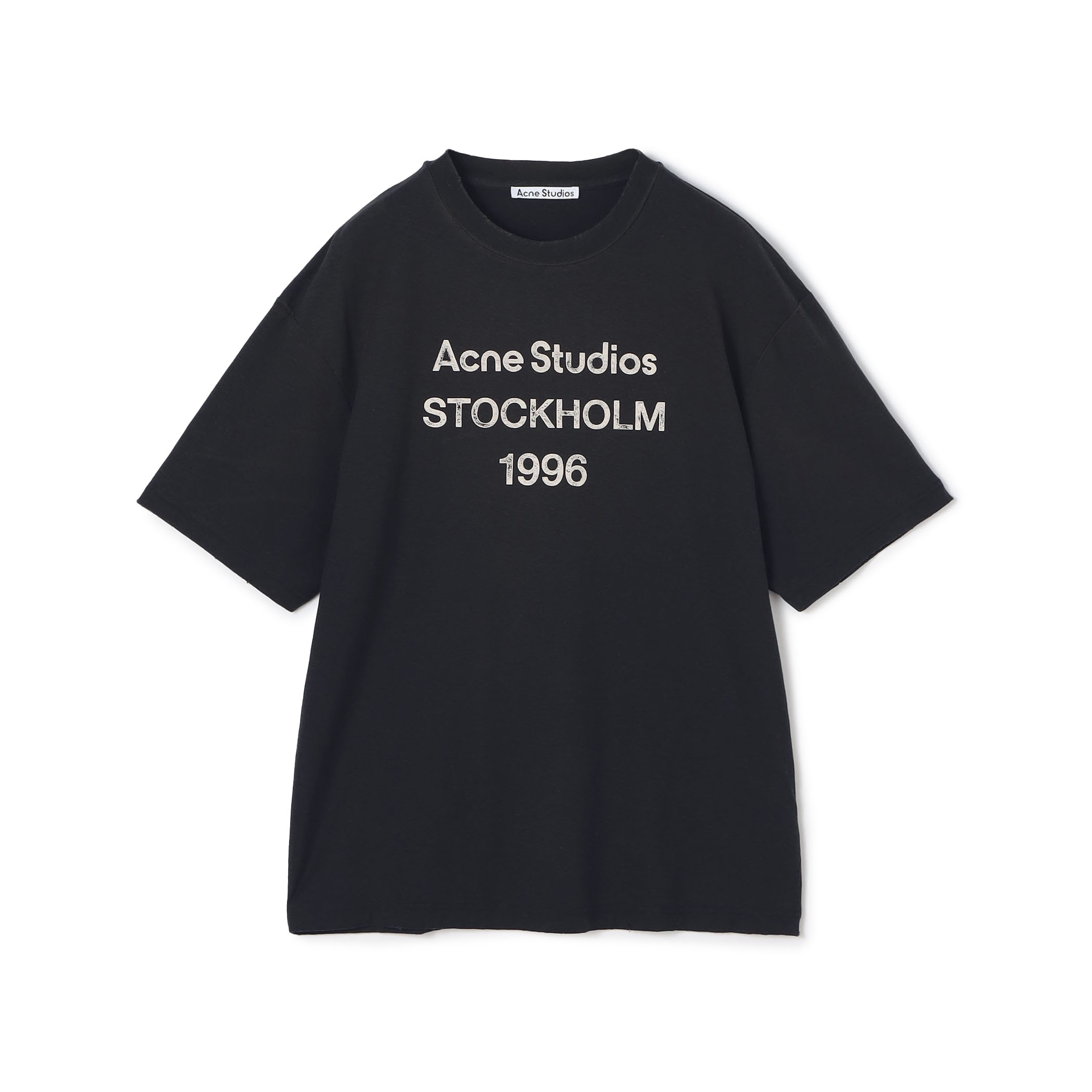 Acne Studios black print T-shirt