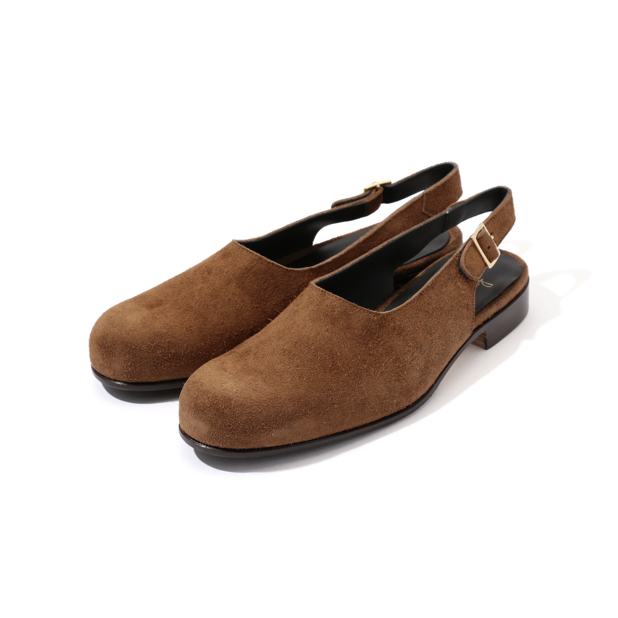 【別注】FERRANTE&times;TOMORROWLAND スエード ワンピーススリッポン