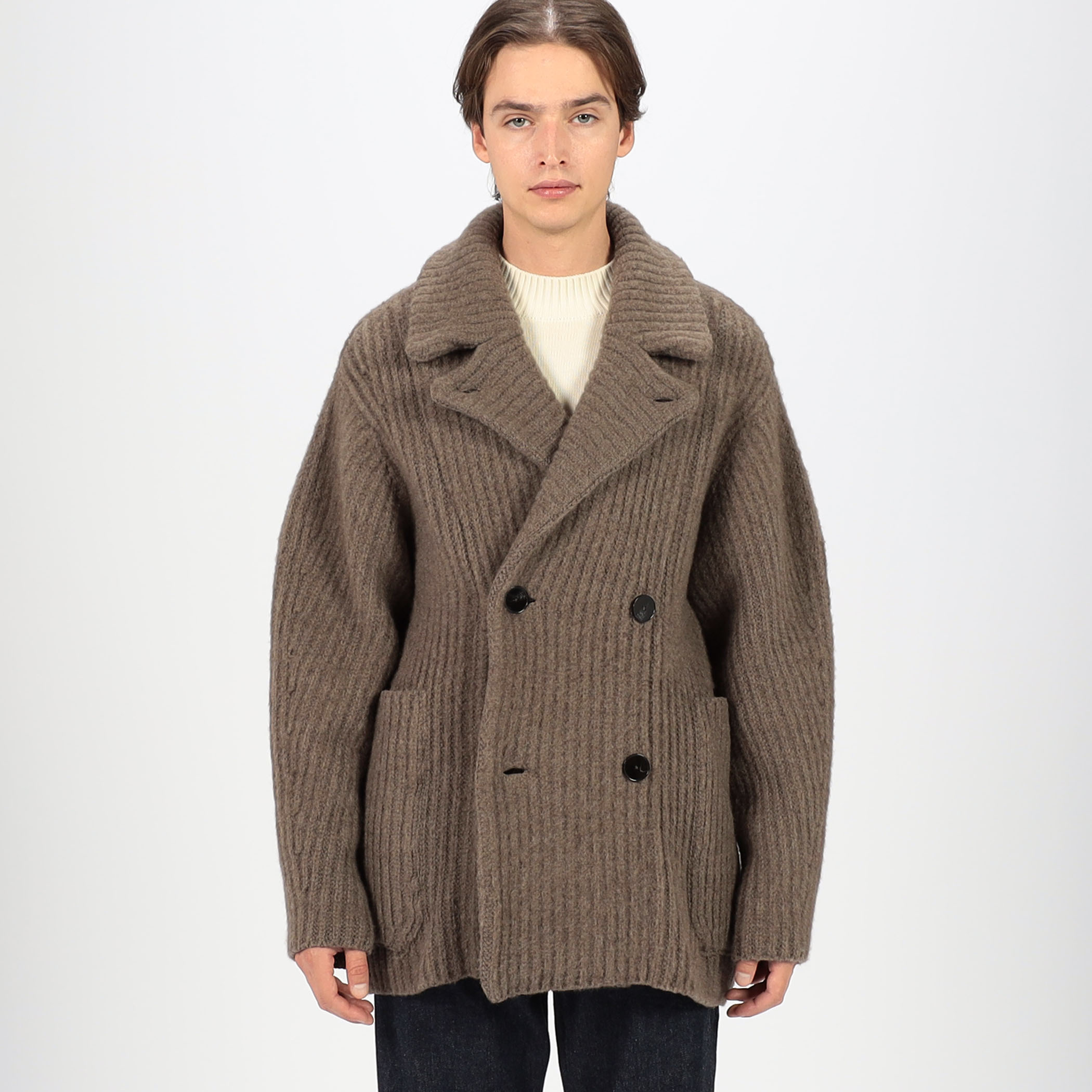 TOMORROWLAND Tricot ウールダブルフェイス カーディガンコート