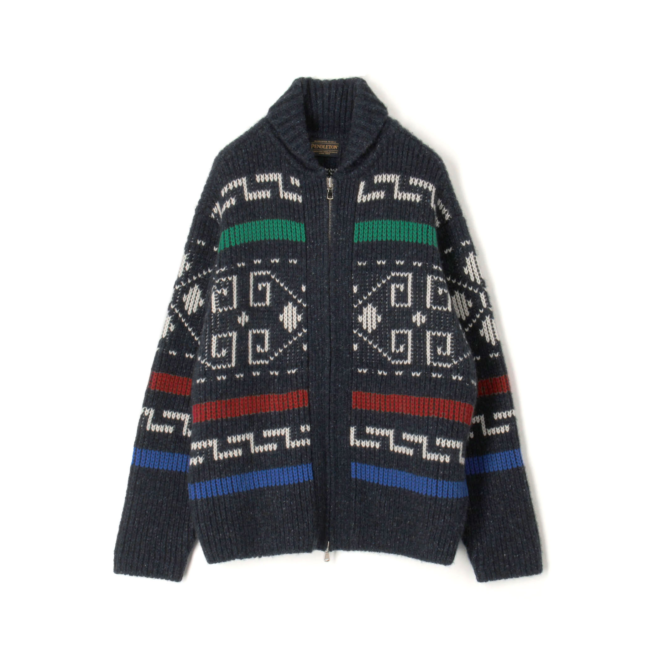 【別注】PENDLETON カシミヤ ショールカラー カウチンニット