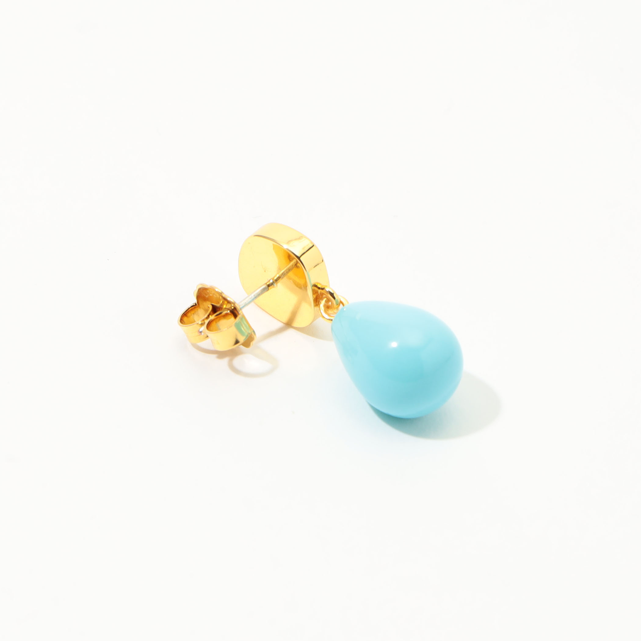 Lizzie Fortunato ピアス ドロップ 淡水パール ブルートパーズ Pearl Pablo Earrings in Blue Topaz | Lizzie Fortunato