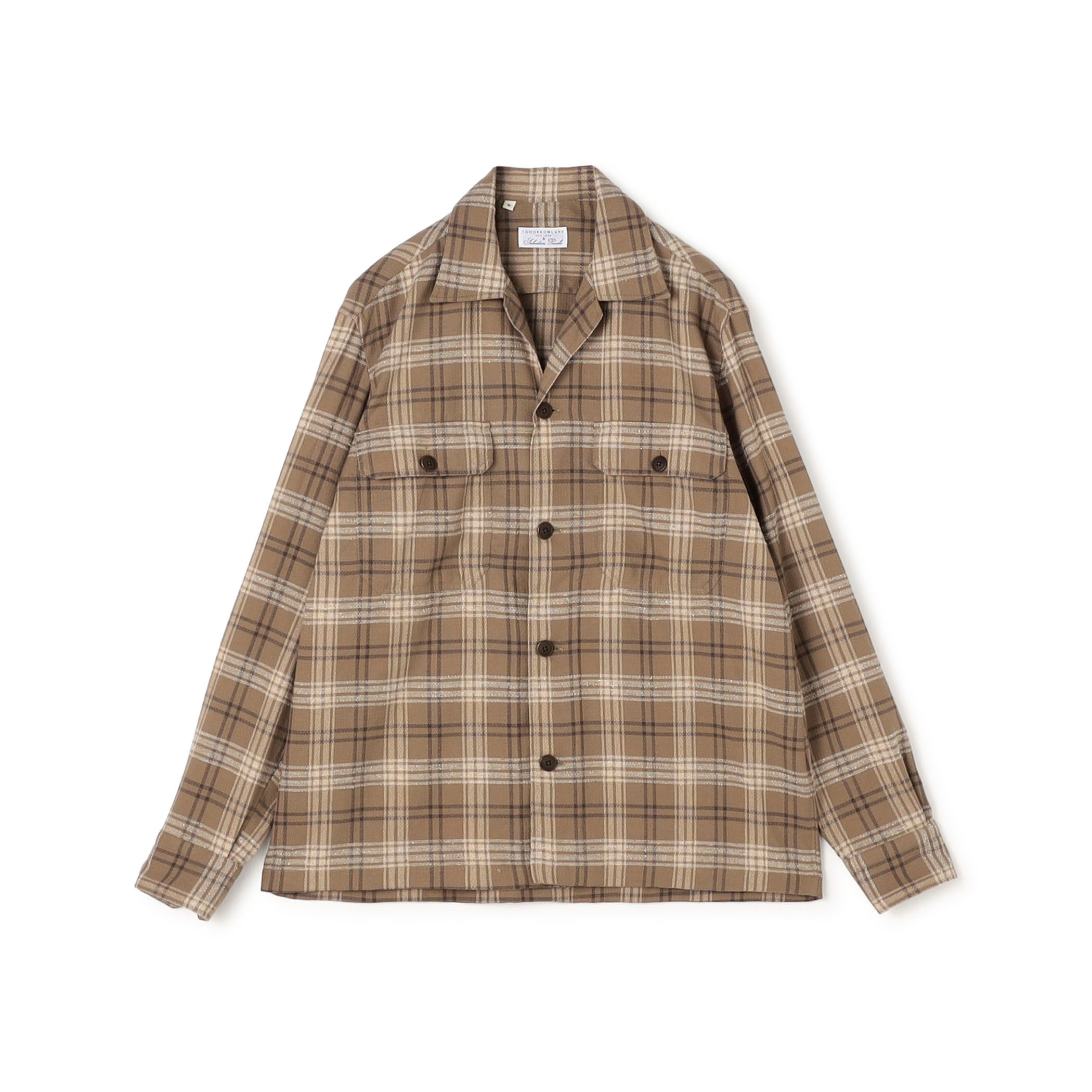 【別注】Salvatore Piccolo VIETNAM コットン チェック シャツブルゾン