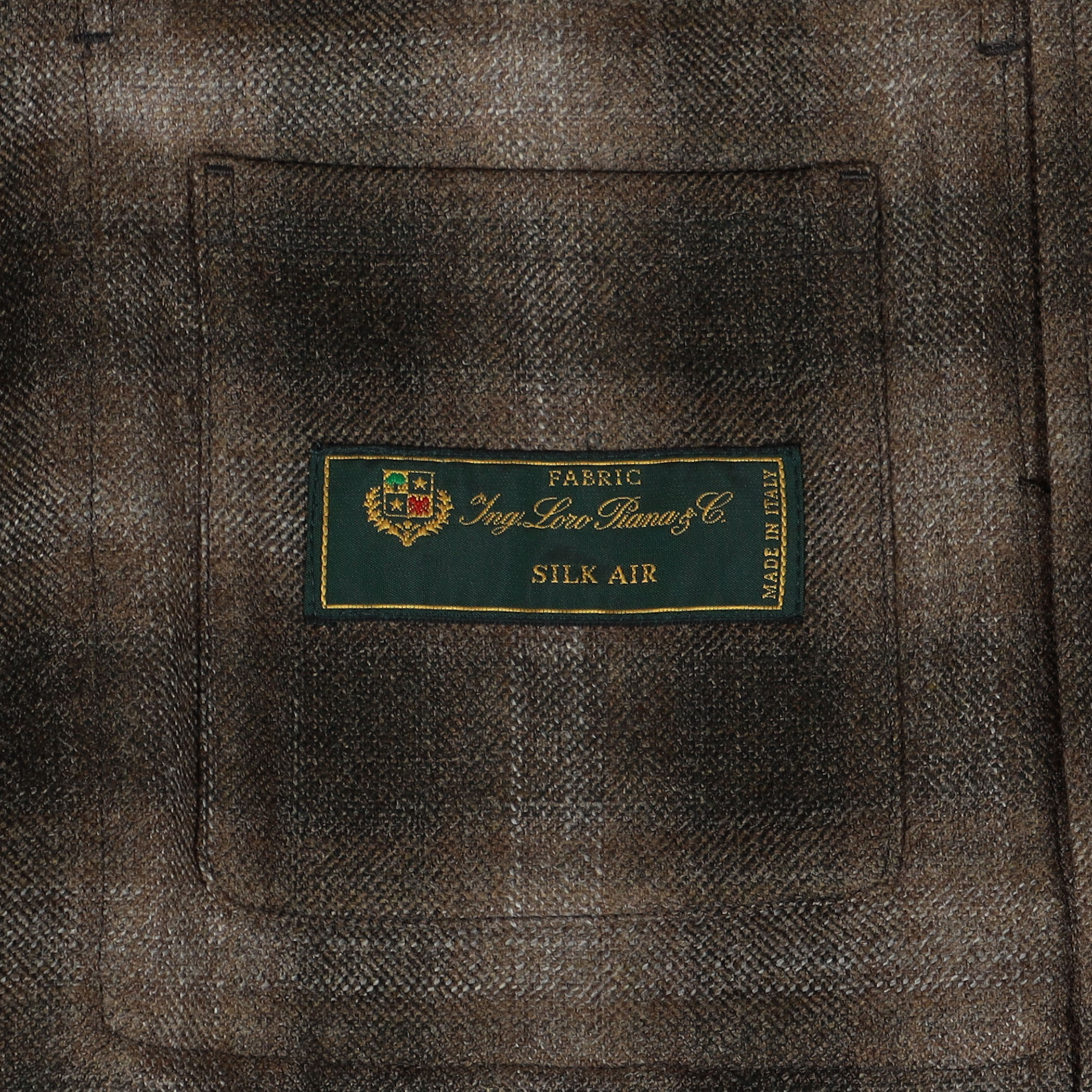 ウールカシミヤシルク ダブルポケット シャツジャケット SILKAIR LORO