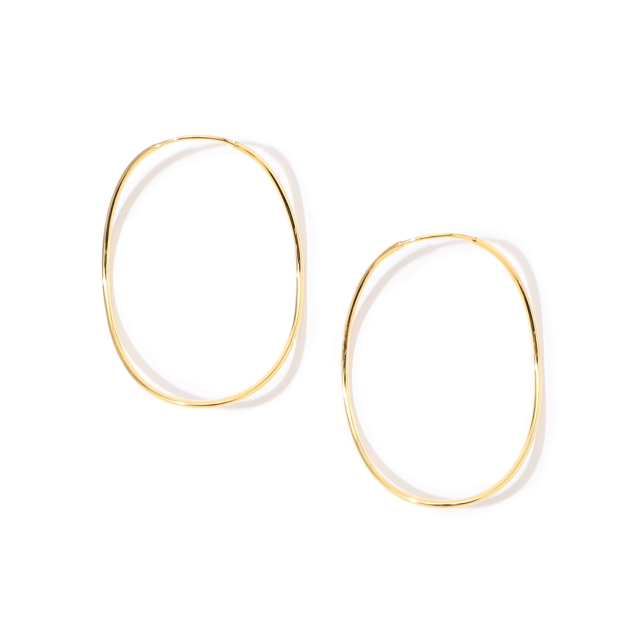 BAR Jewellery CONTOUR ゴールドピアス