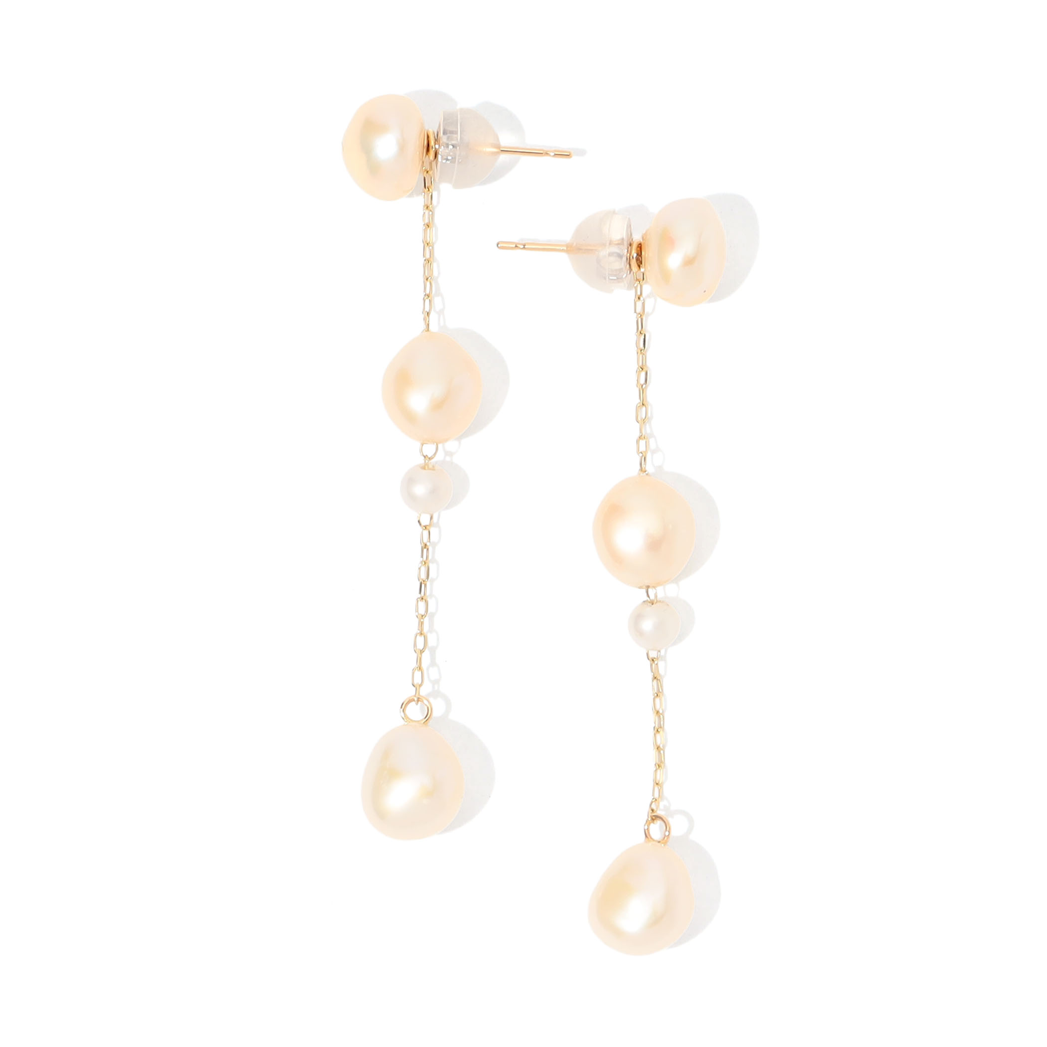 les bon bon フロテ パール ピアス