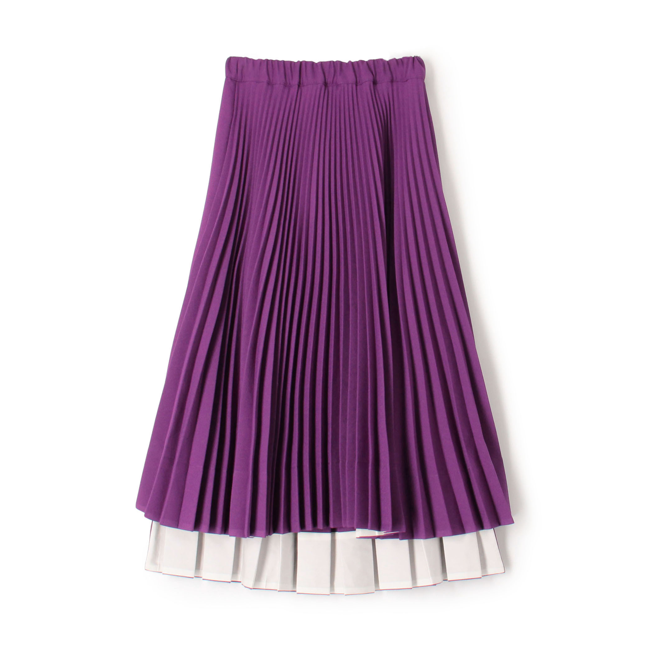 PLAN C PLEATED SKIRT