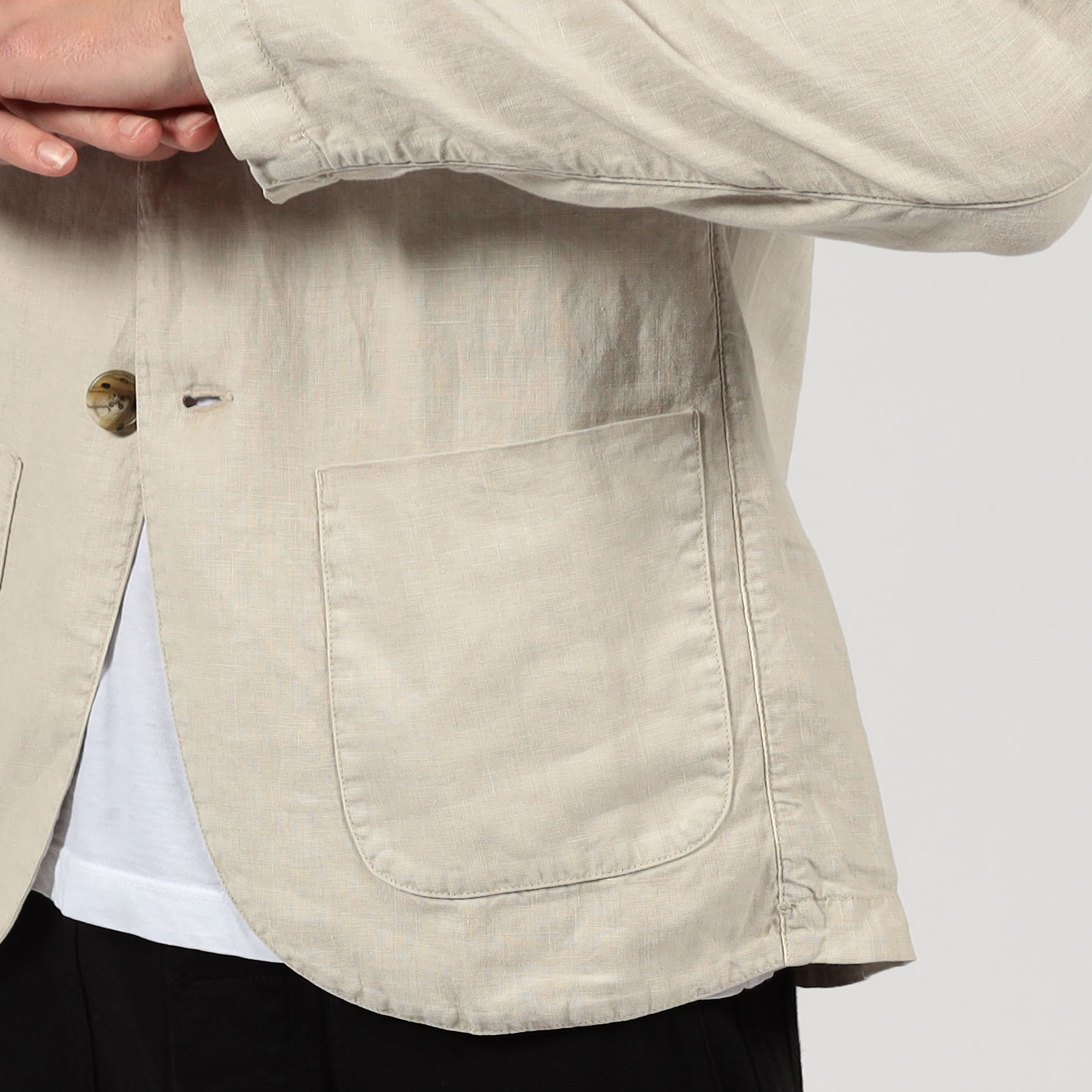 リネン テーラードジャケット MKOH2136｜トゥモローランド 公式通販