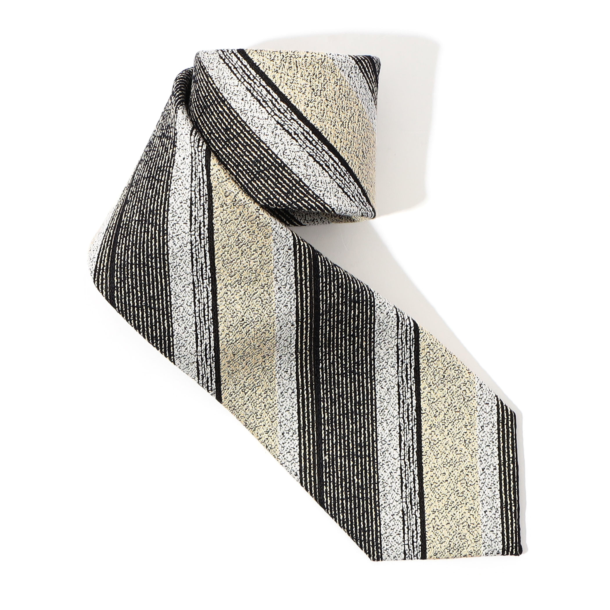 TOMORROWLAND シルクジャガード レジメンタルストライプネクタイ