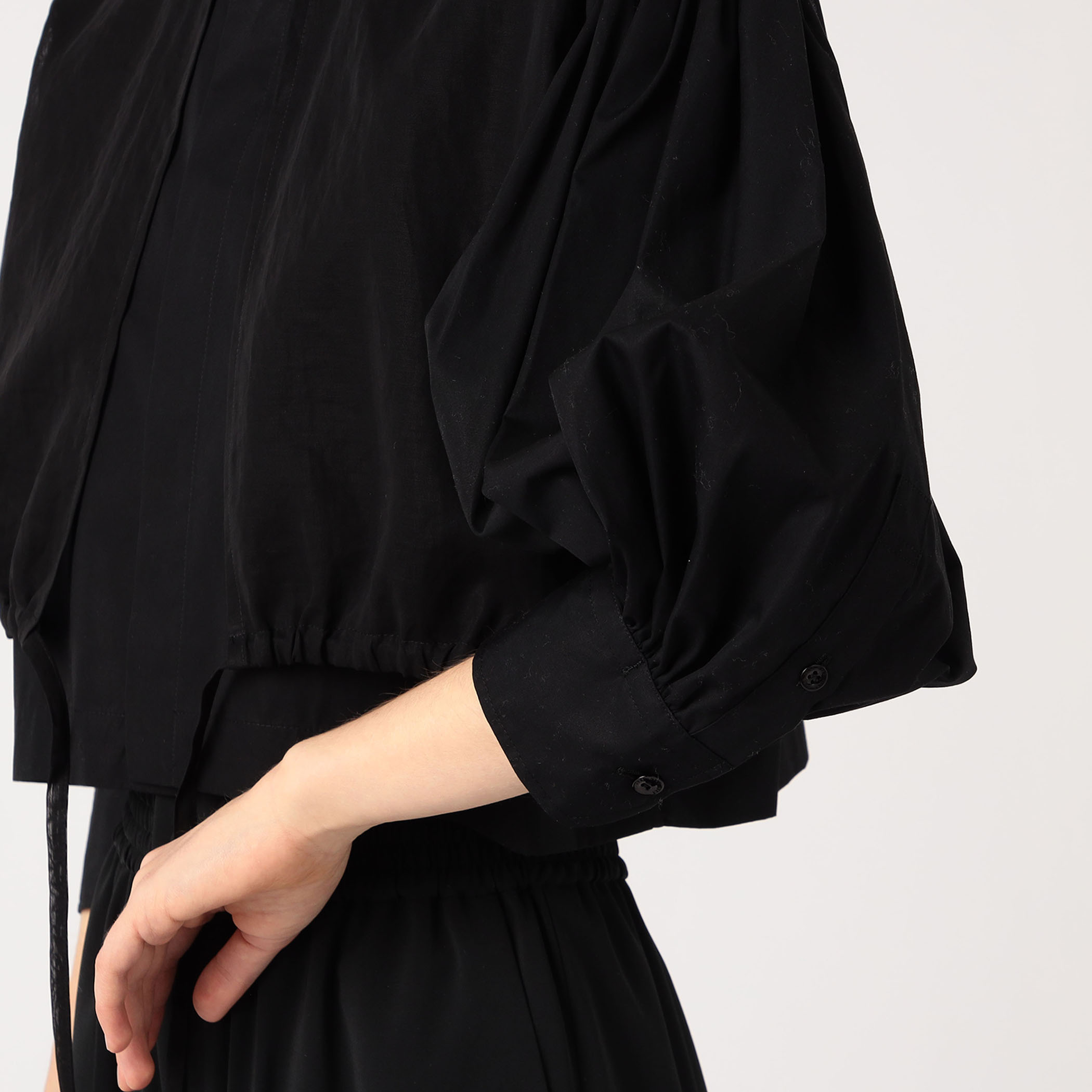 HYKE COTTON BALLOON SLEEVE BLOUSE|トゥモローランド 公式通販 HYKE COTTON BALLOON SLEEVE BLOUSE|トゥモローランド 公式通販