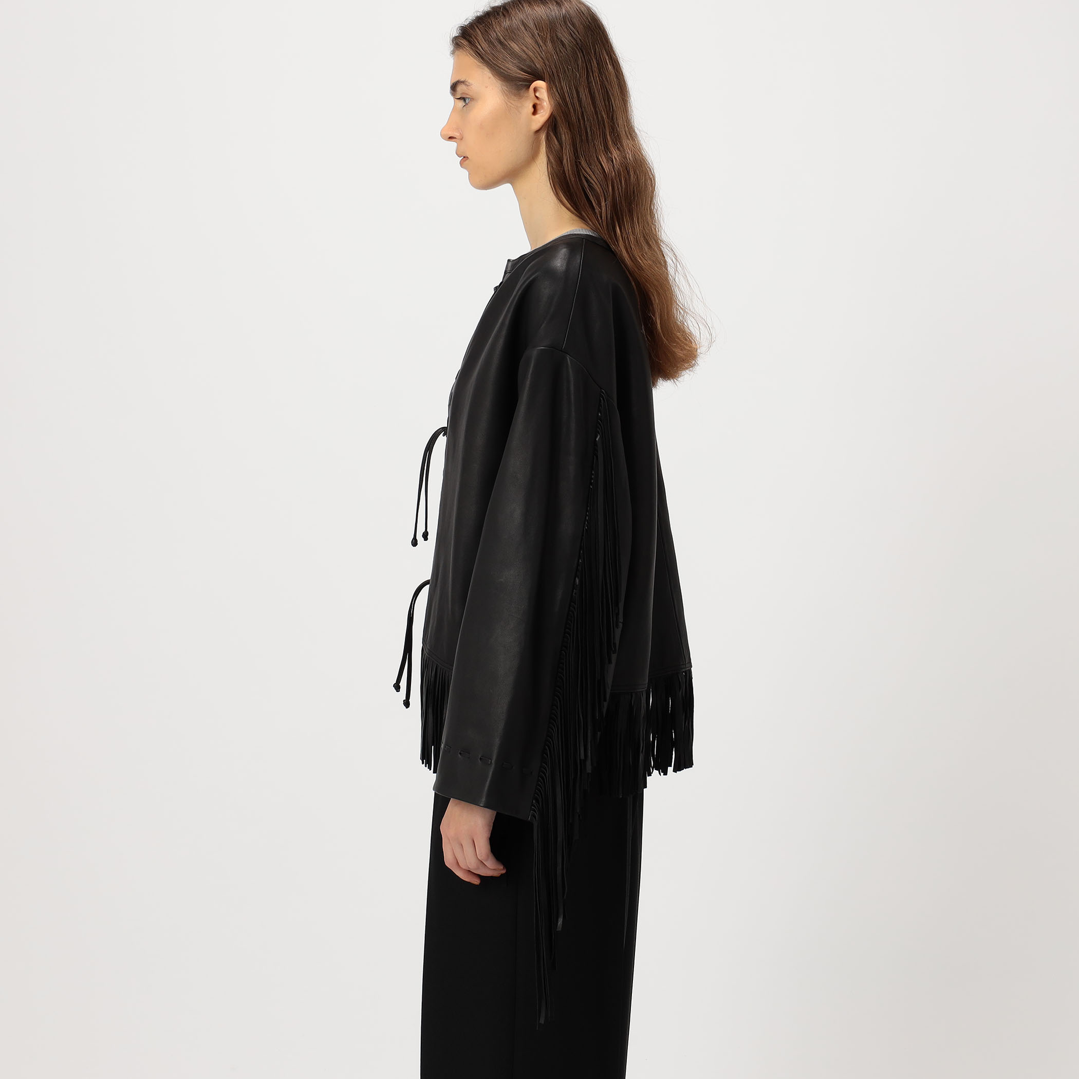 BY MALENE BIRGER ZOENA フリンジレザージャケット｜トゥモローランド