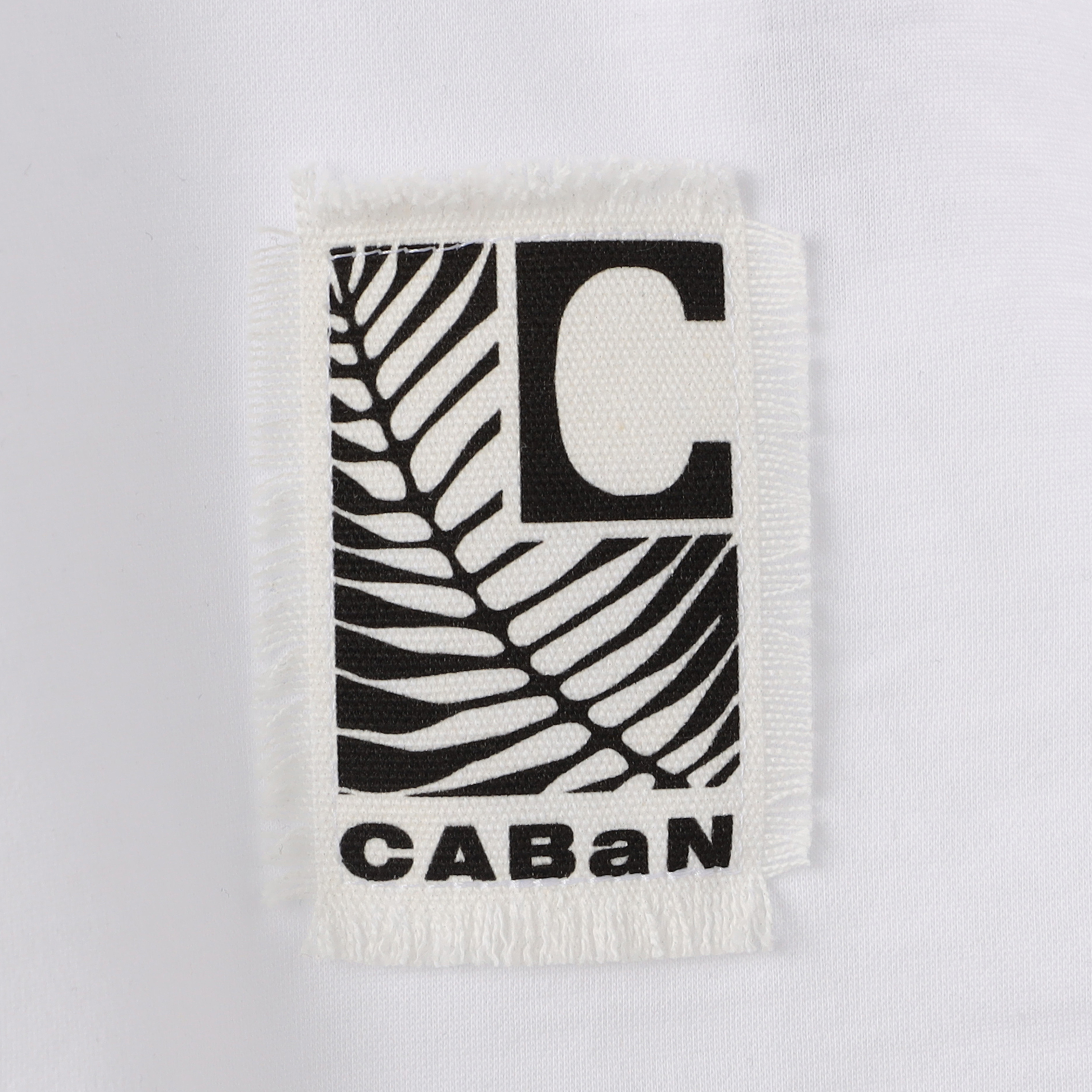 公式ネット完売品CABaN スビンコットン IBIZA アートフレームTシャツ