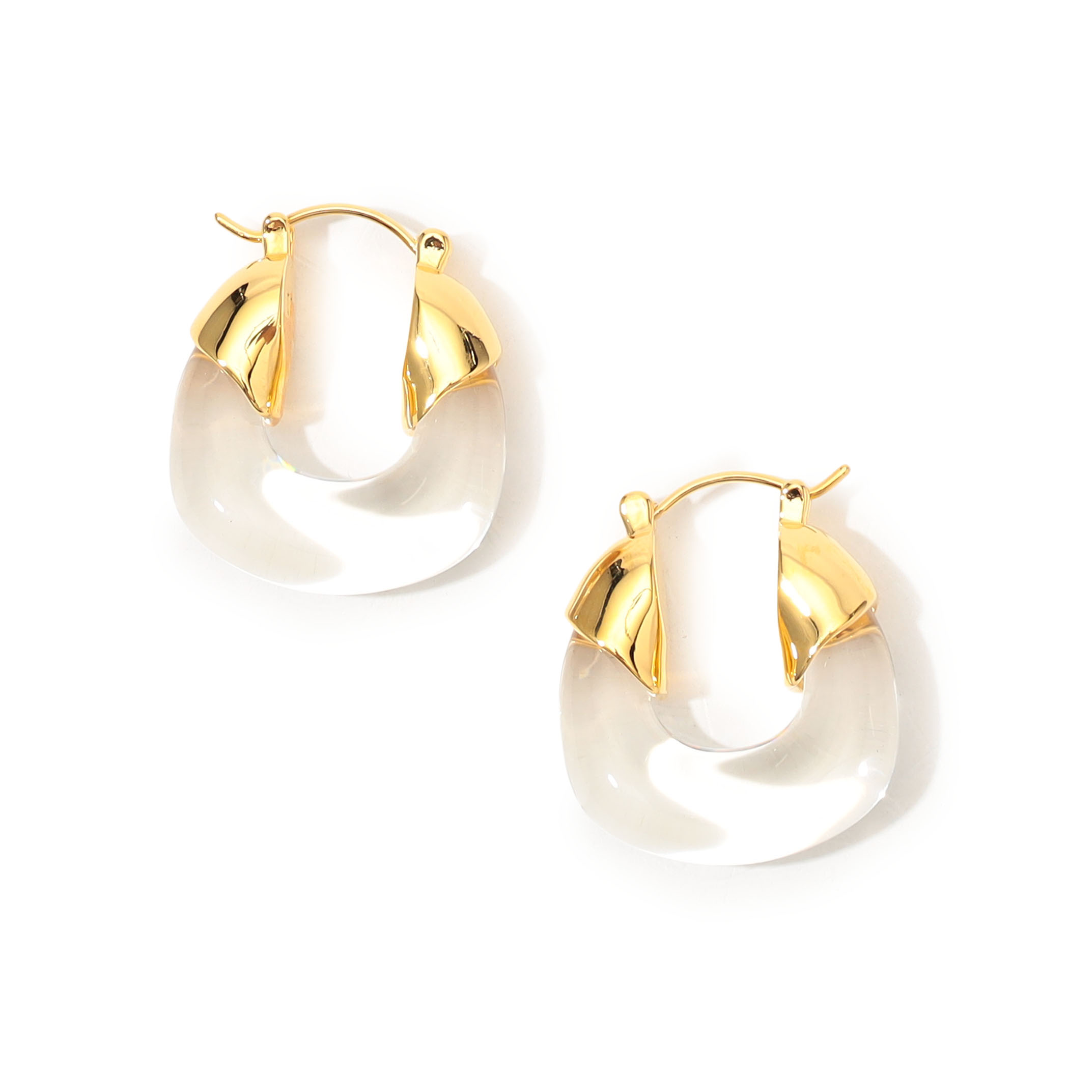 Lizzie Fortunato MINI ORGANIC HOOPS ピアス