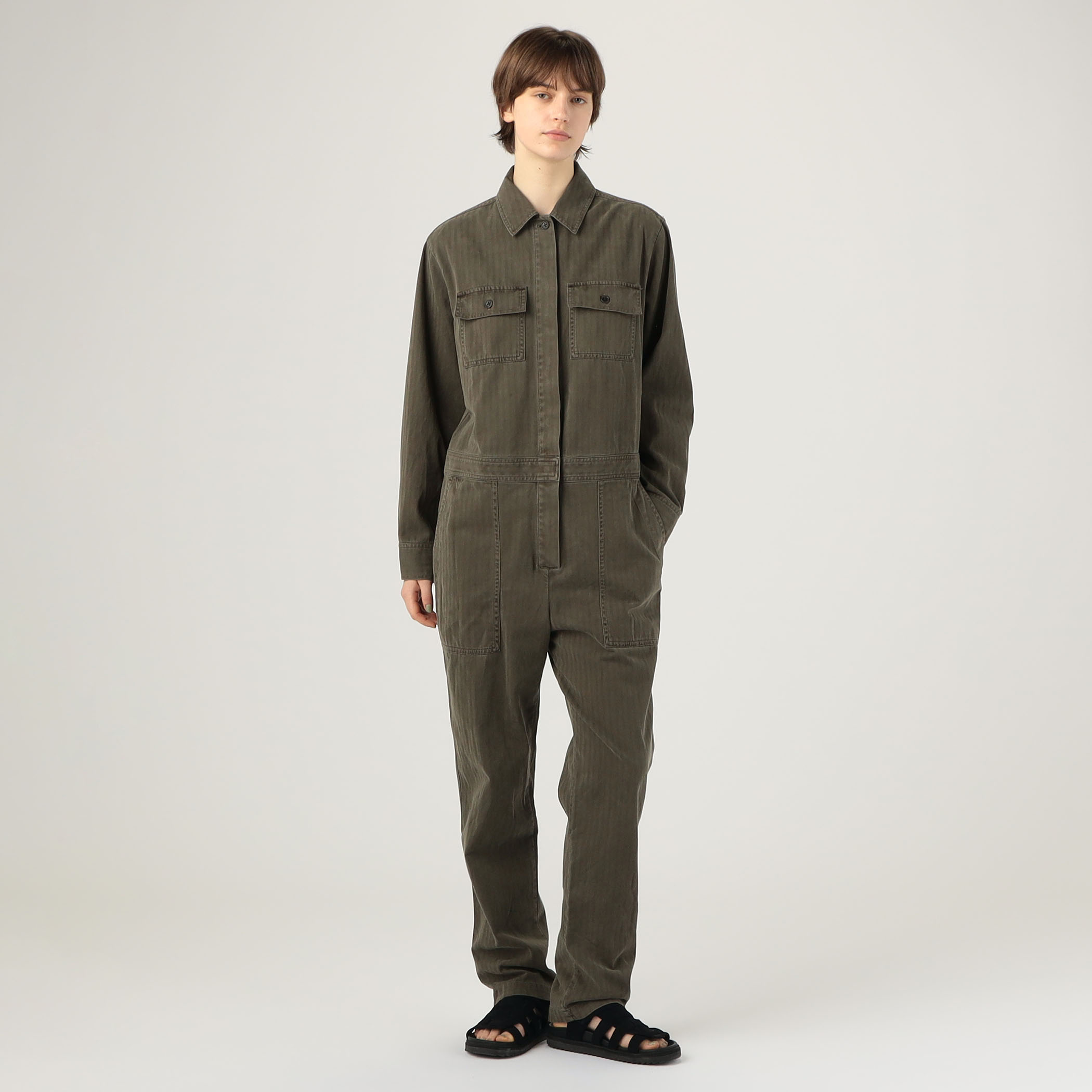 Spick & Span（スピックアンドスパン）の「PE/PUヘリンボーン