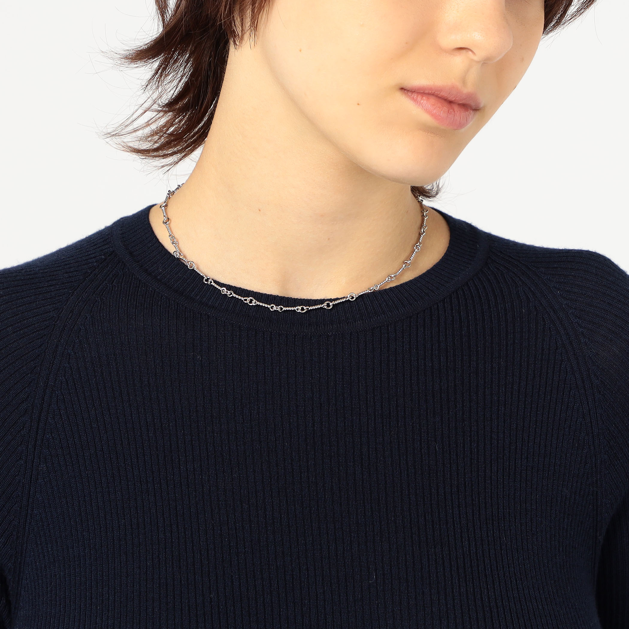 LAURA LOMBARDI RICCIO CHAIN シルバーネックレス｜トゥモローランド 