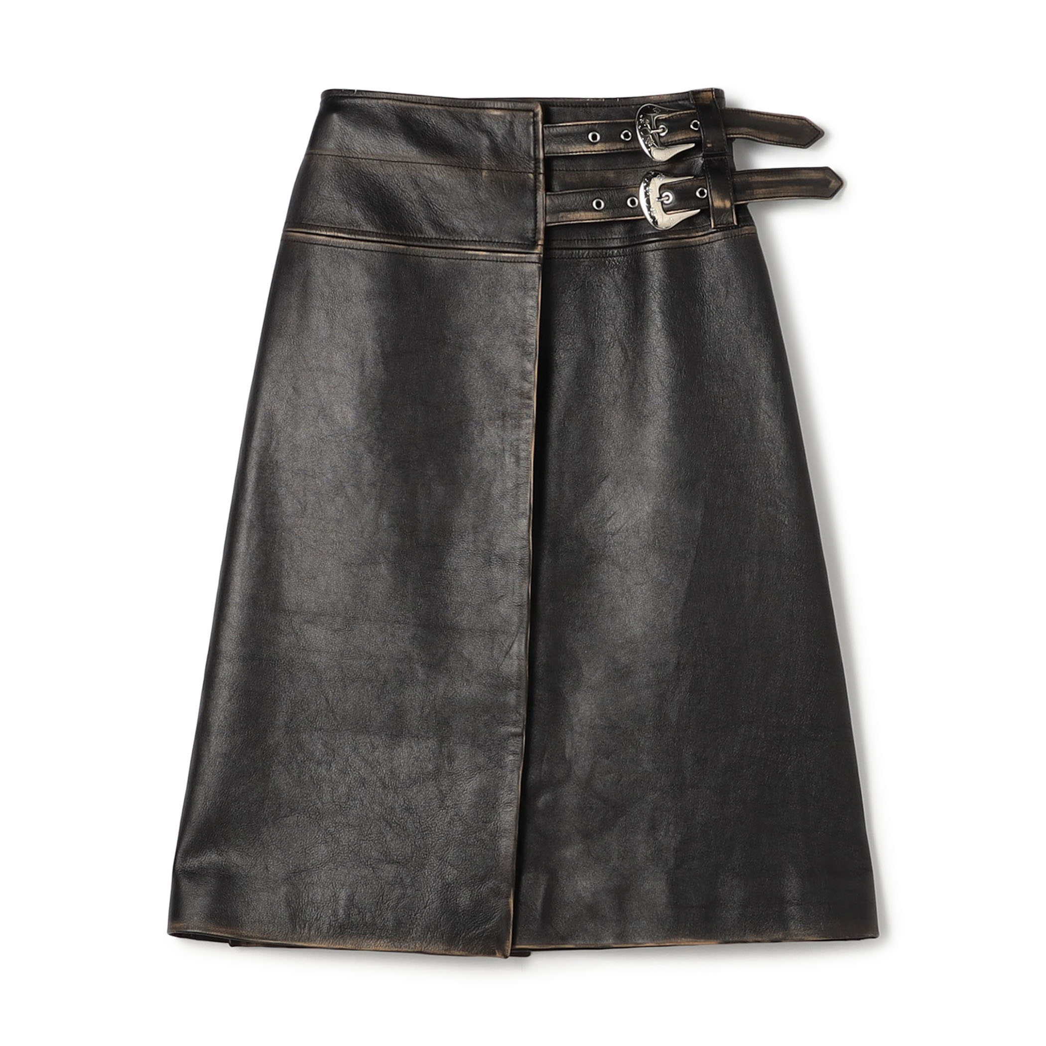 NAMACHEKO FLORA LEATHER SK レザースカート｜トゥモローランド 公式サイト