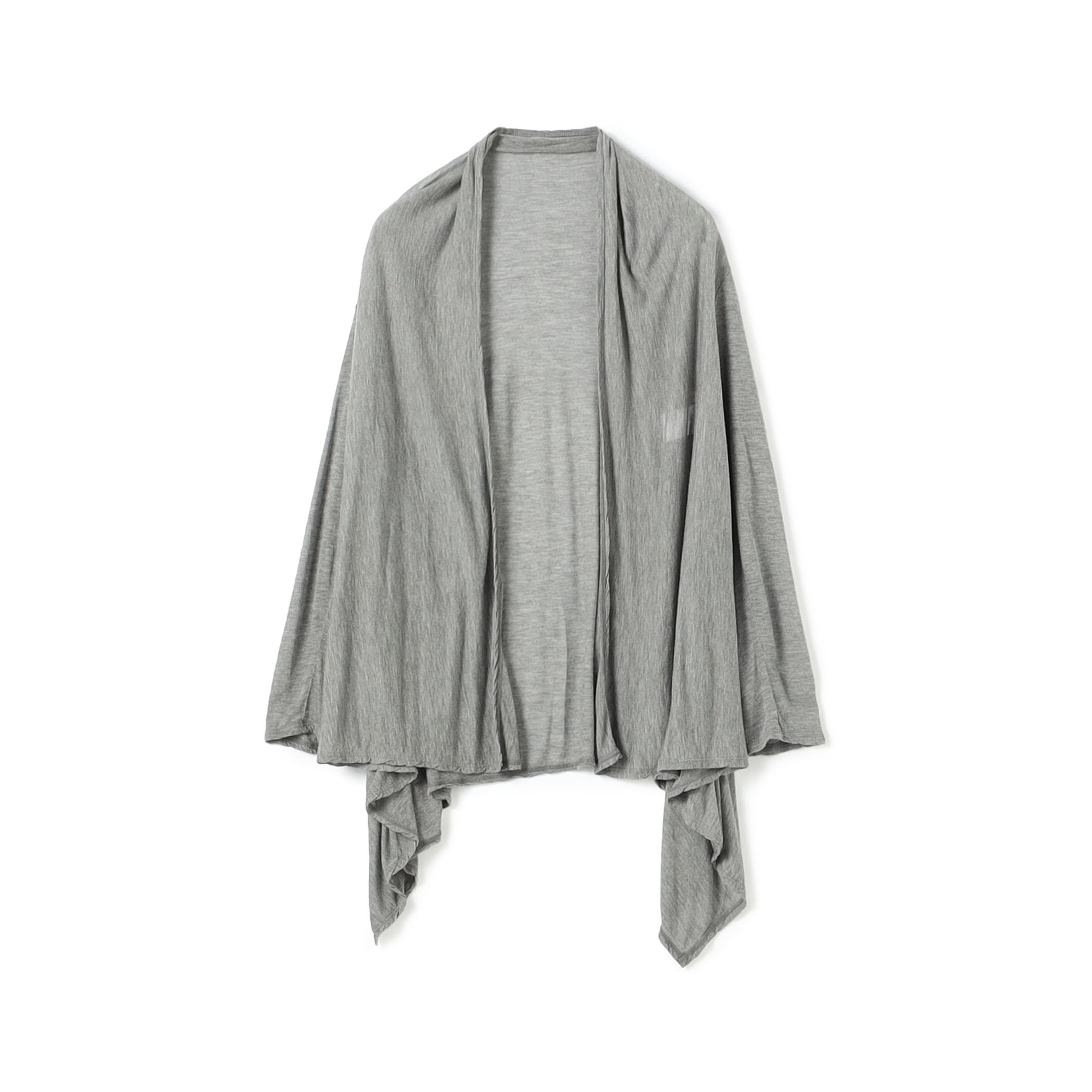 レーヨンカシミヤジャージー フロントオープンカーディガン