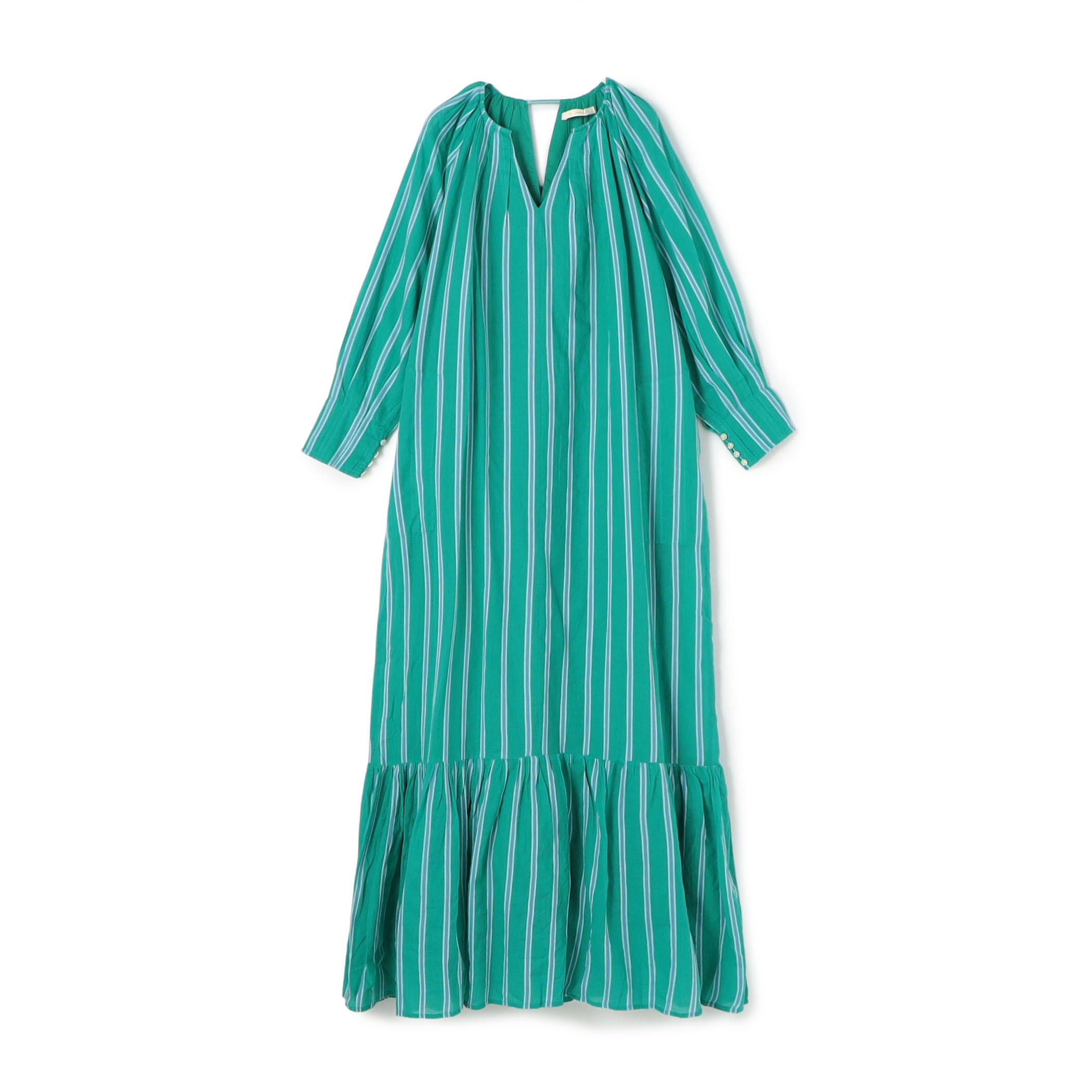 ne Quittez pas STRIPE GATHER ドレス
