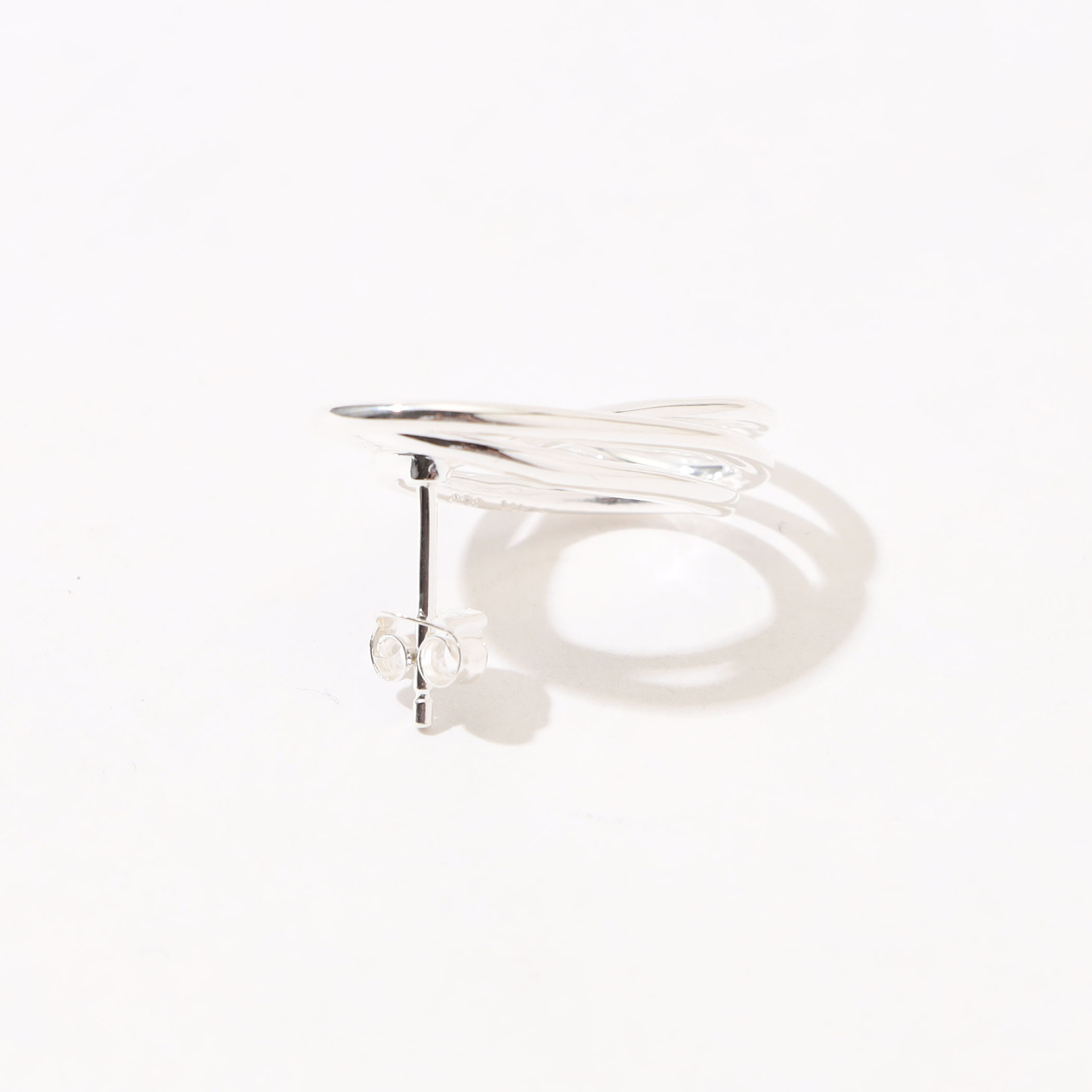 BAR JEWELLERY SPIRO シルバー オーバルピアス|トゥモローランド 公式通販