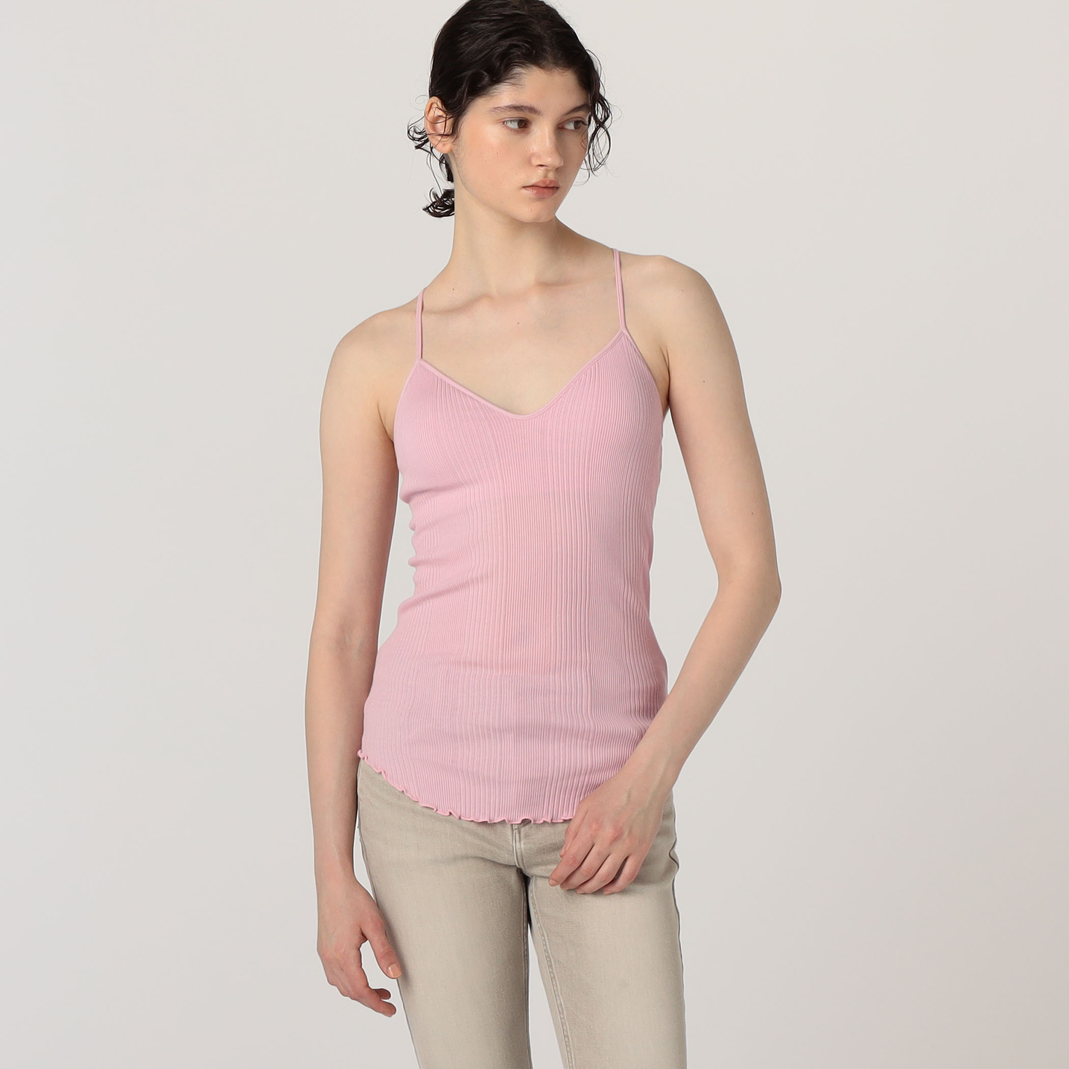 2024SS HAKUJI/ハクジTwistcottonbracamisole Twist cotton bra TT｜HAKUJI