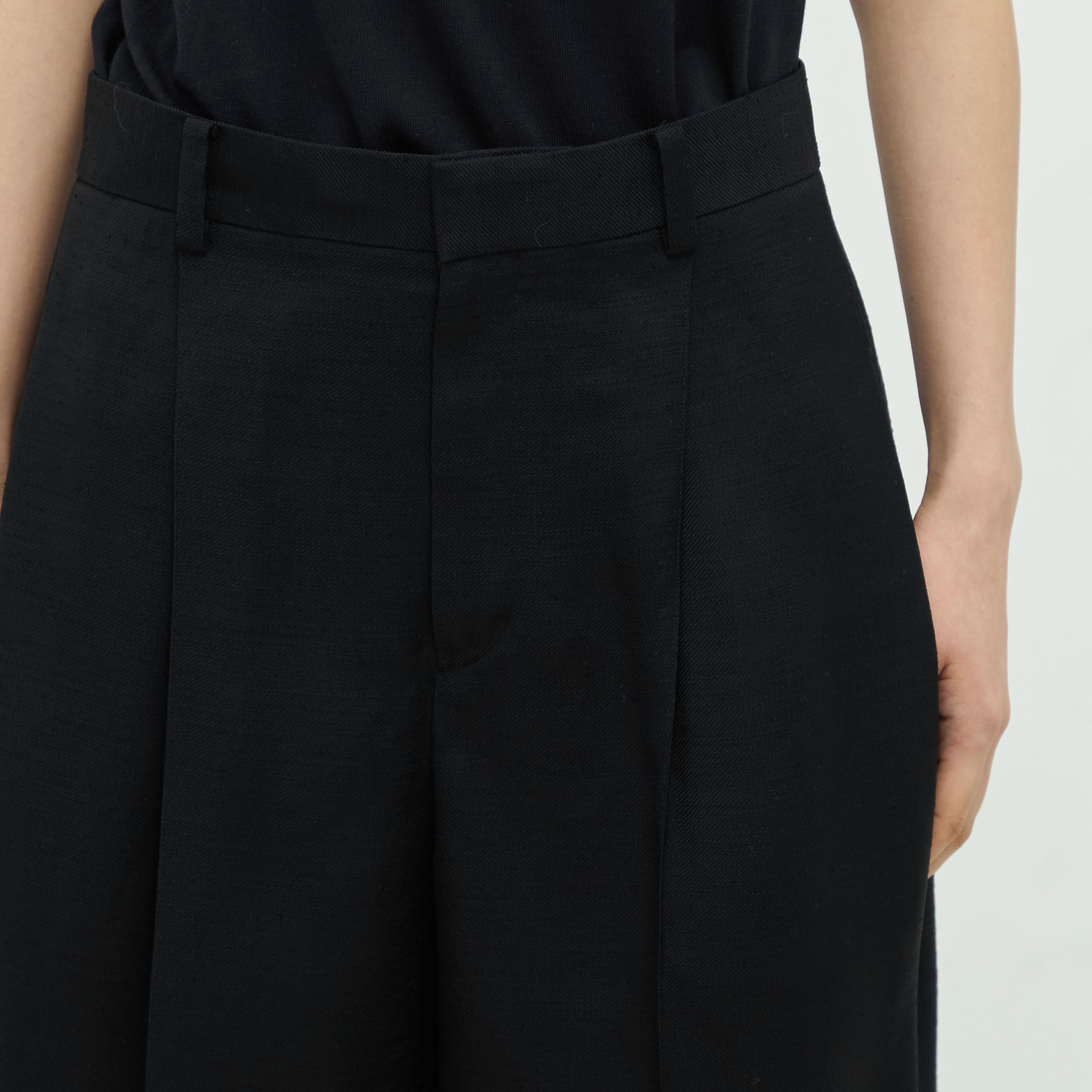 レーヨンスラブ ショートパンツ｜トゥモローランド 公式通販