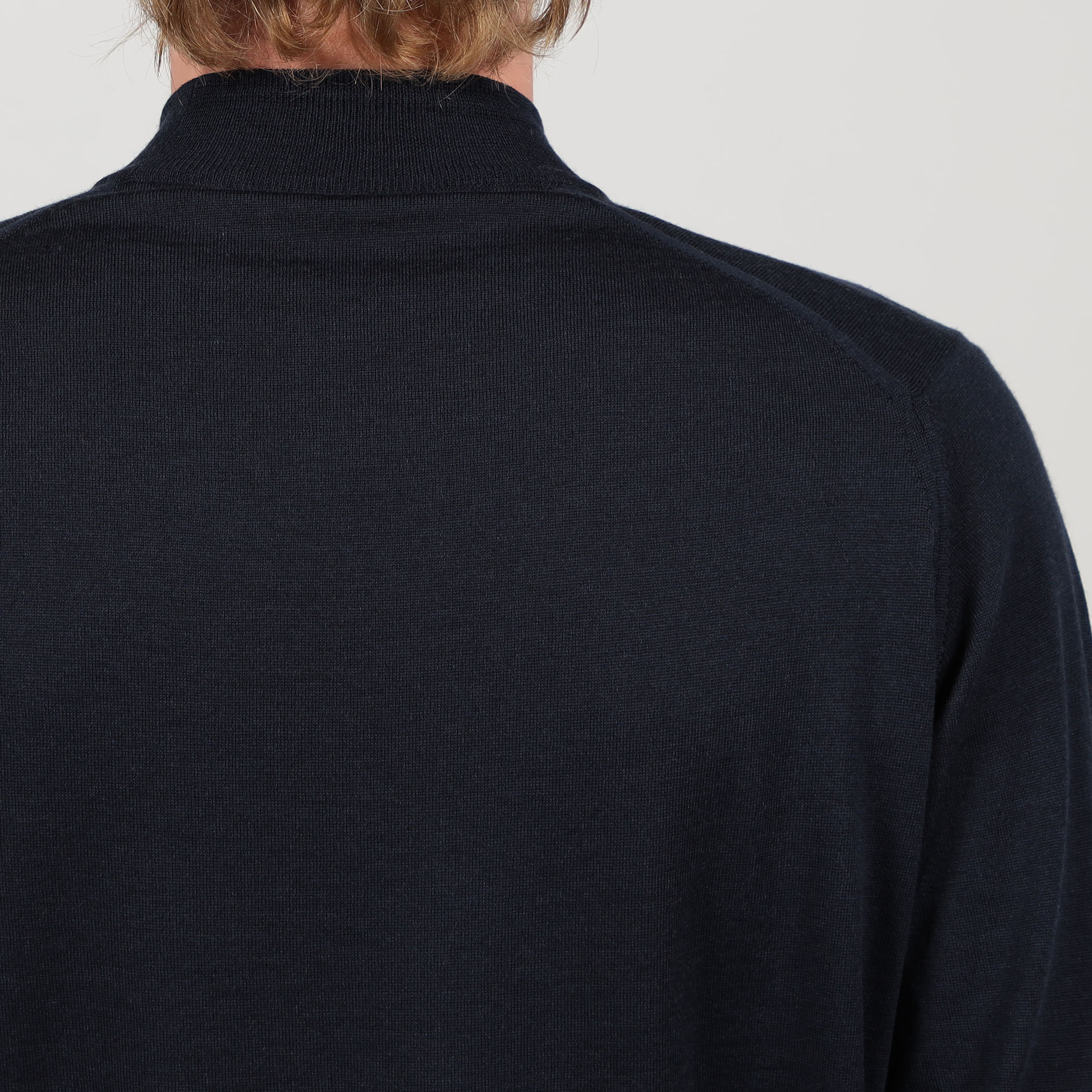 JOHN SMEDLEY KILDAY メリノウール モックネックプルオーバーニット