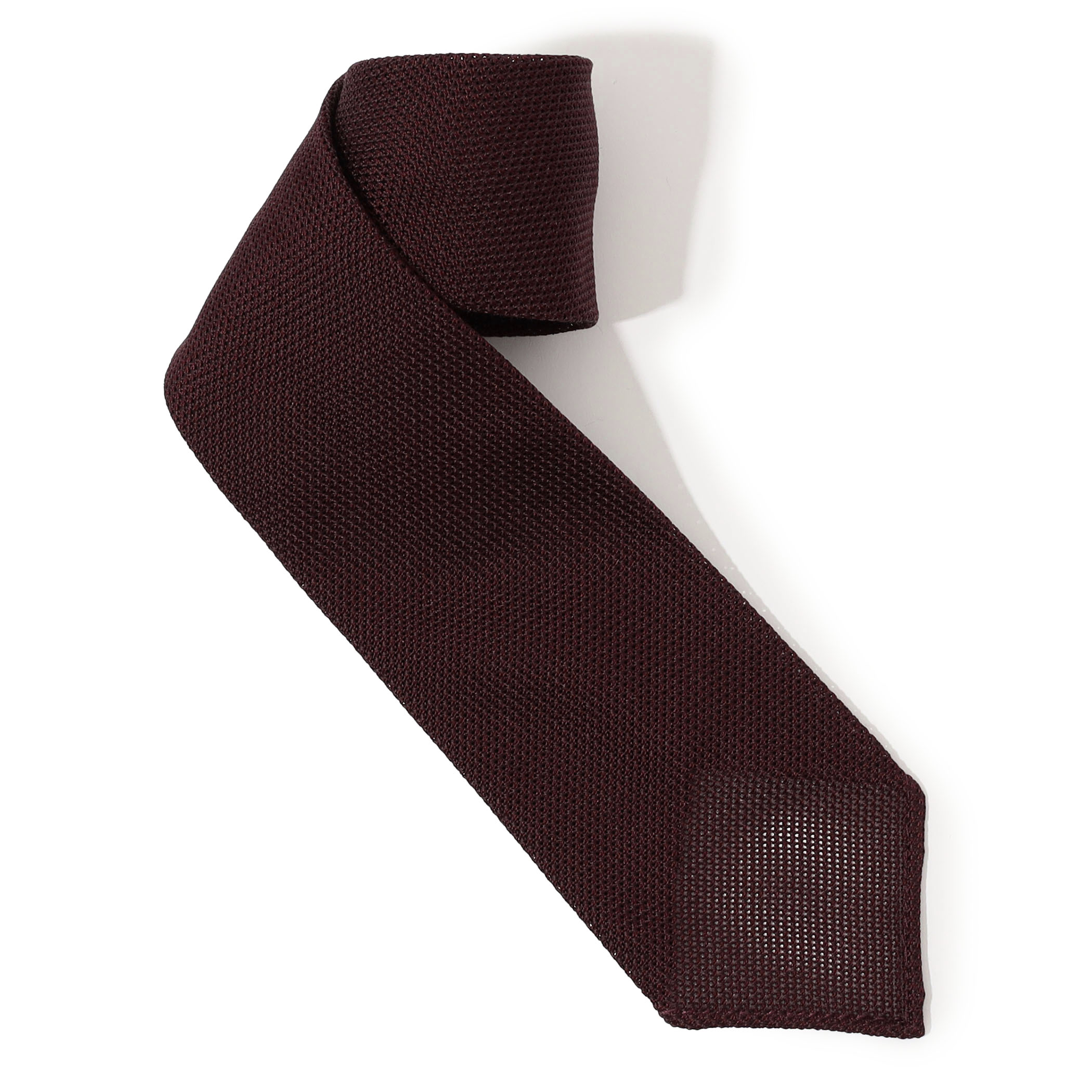 Drake's シルクメッシュ ネクタイ