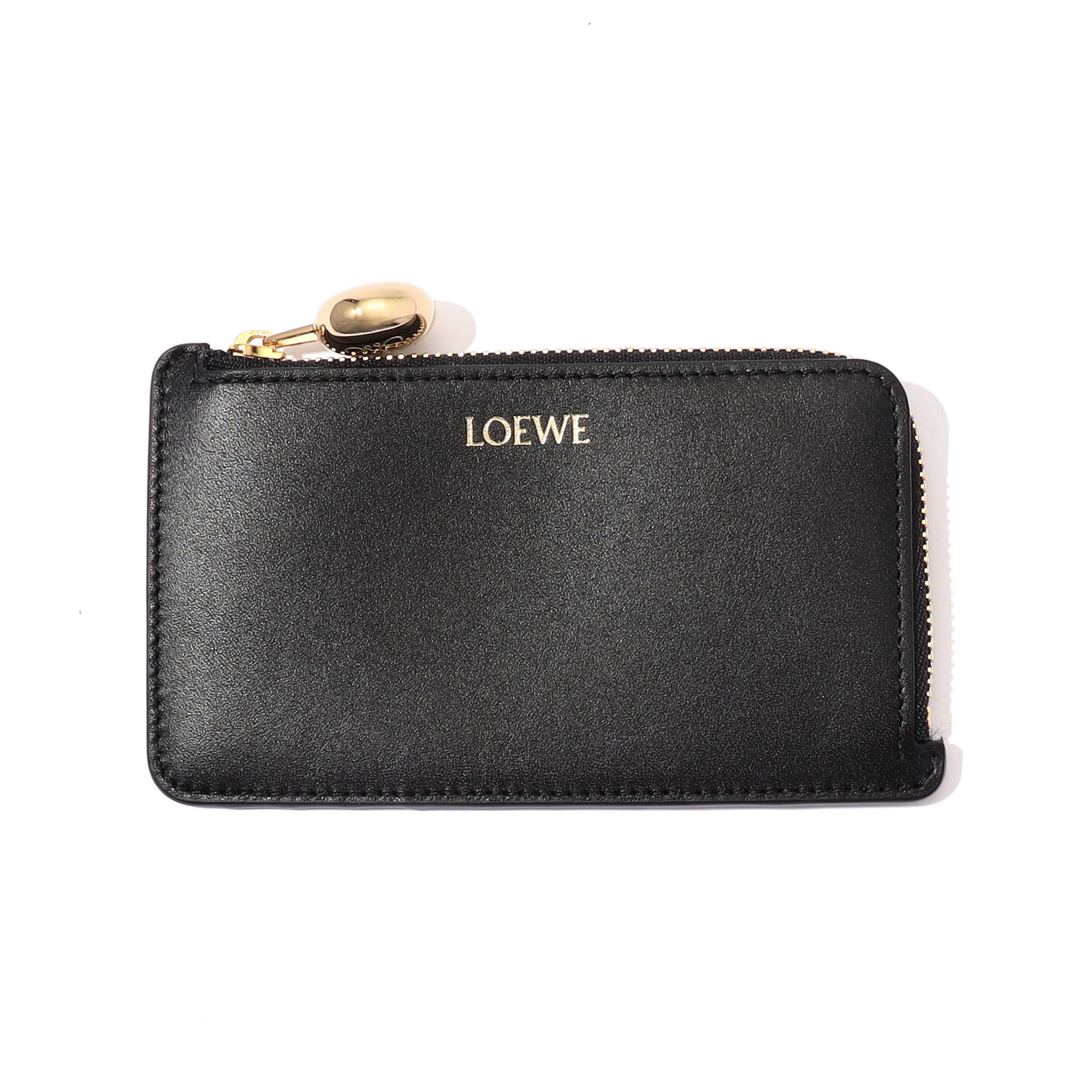 LOEWE ぺブルコインカードホルダー