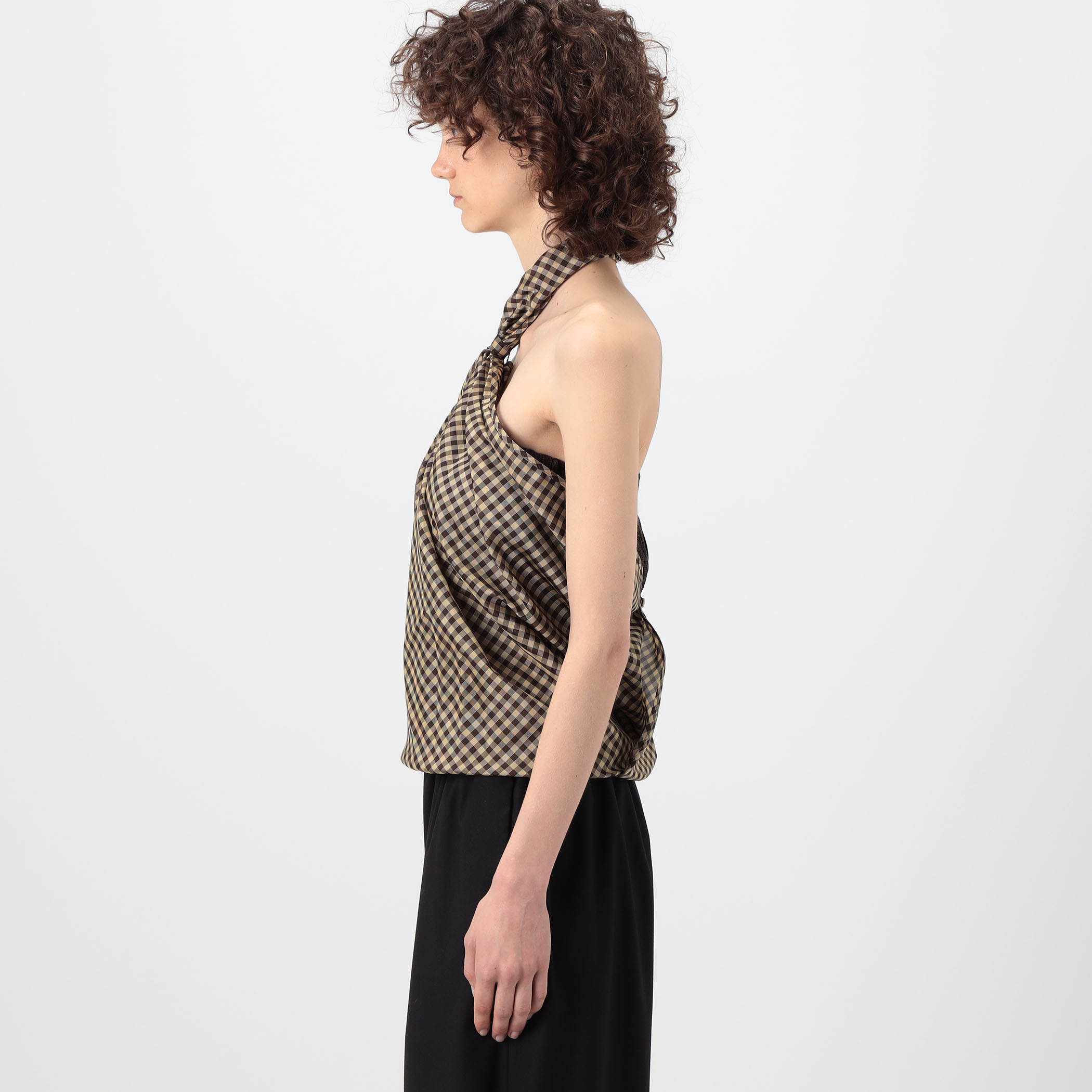 TELMA Checked Scarf トップス｜トゥモローランド 公式サイト