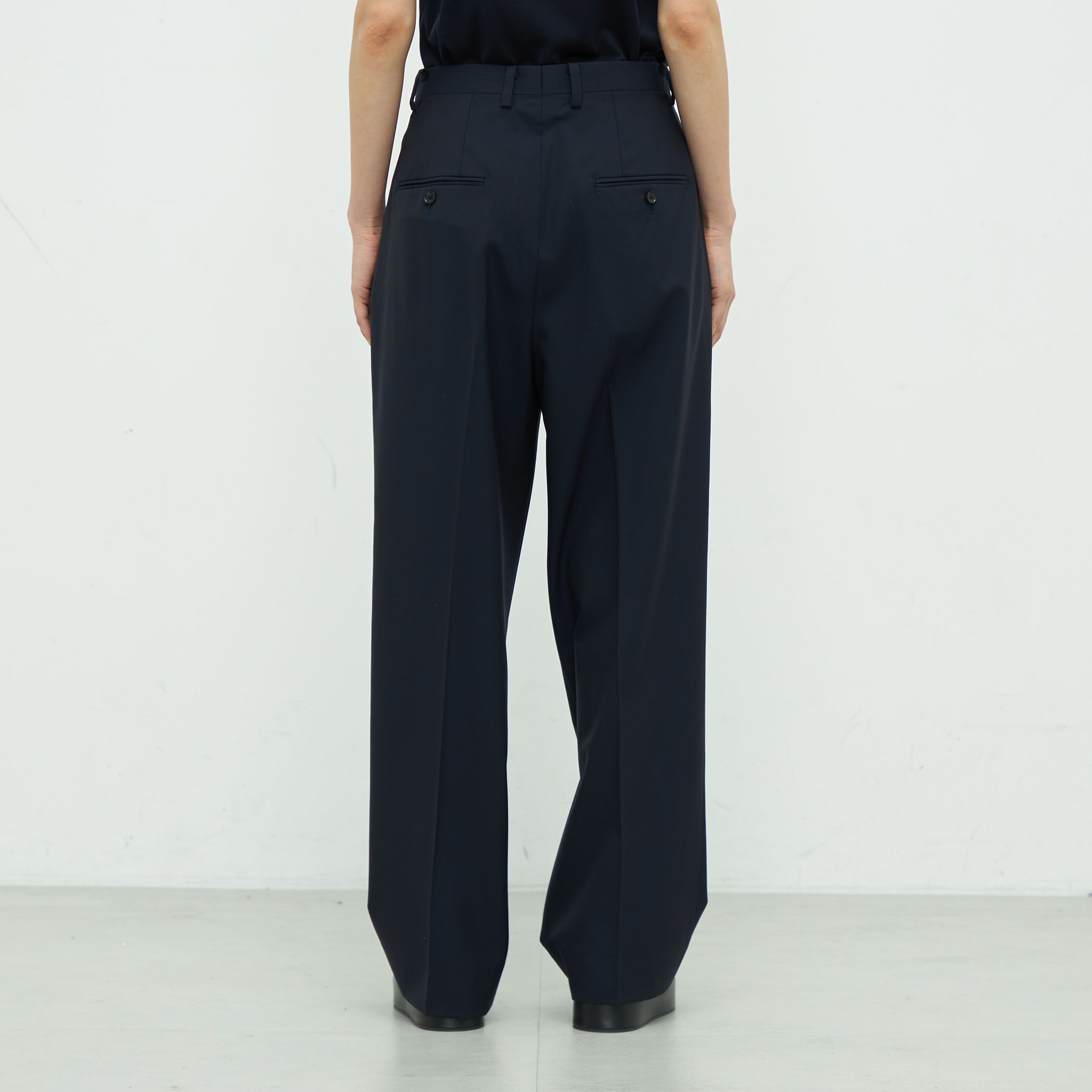 CANONICOトロピカルウール 2タックパンツ｜トゥモローランド 公式通販