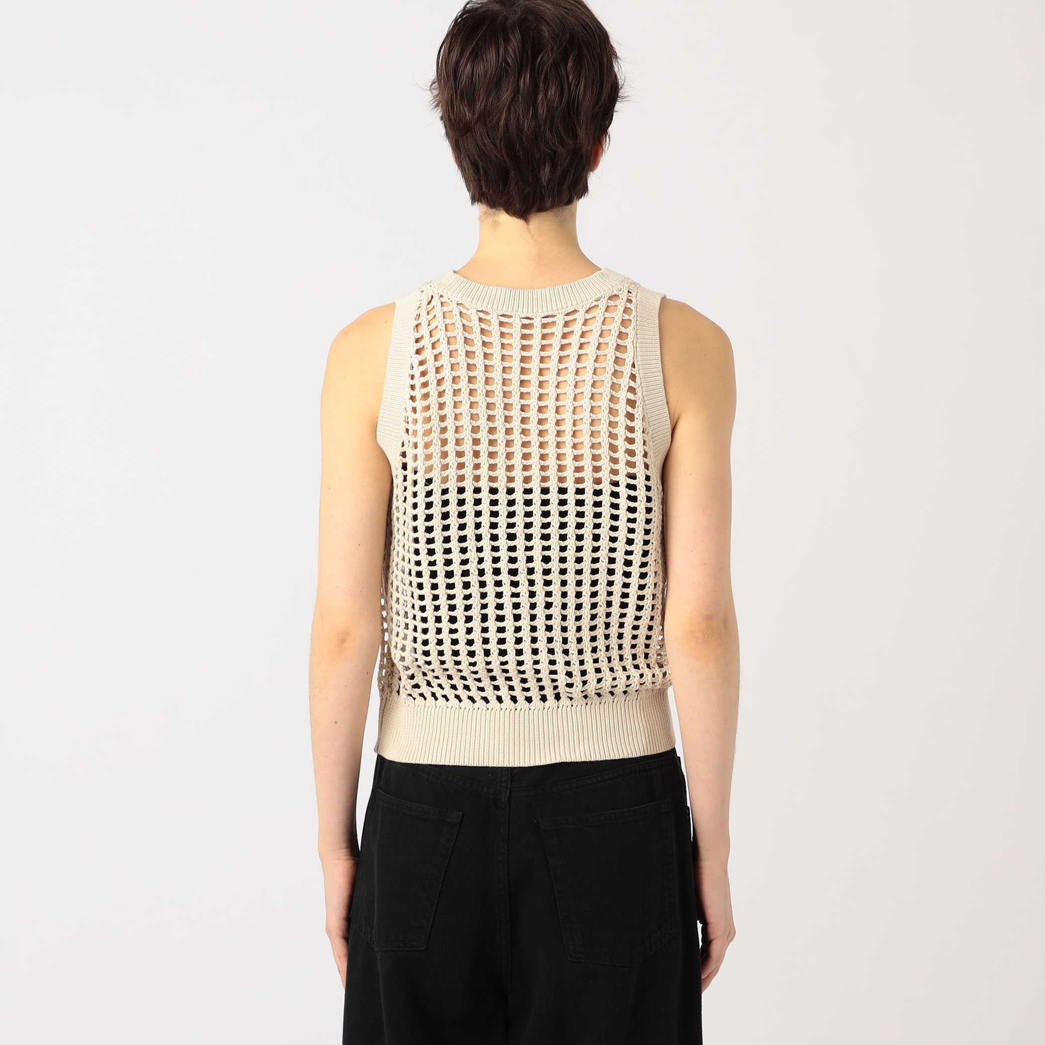 HYKE CROCHETED TANK｜トゥモローランド 公式通販