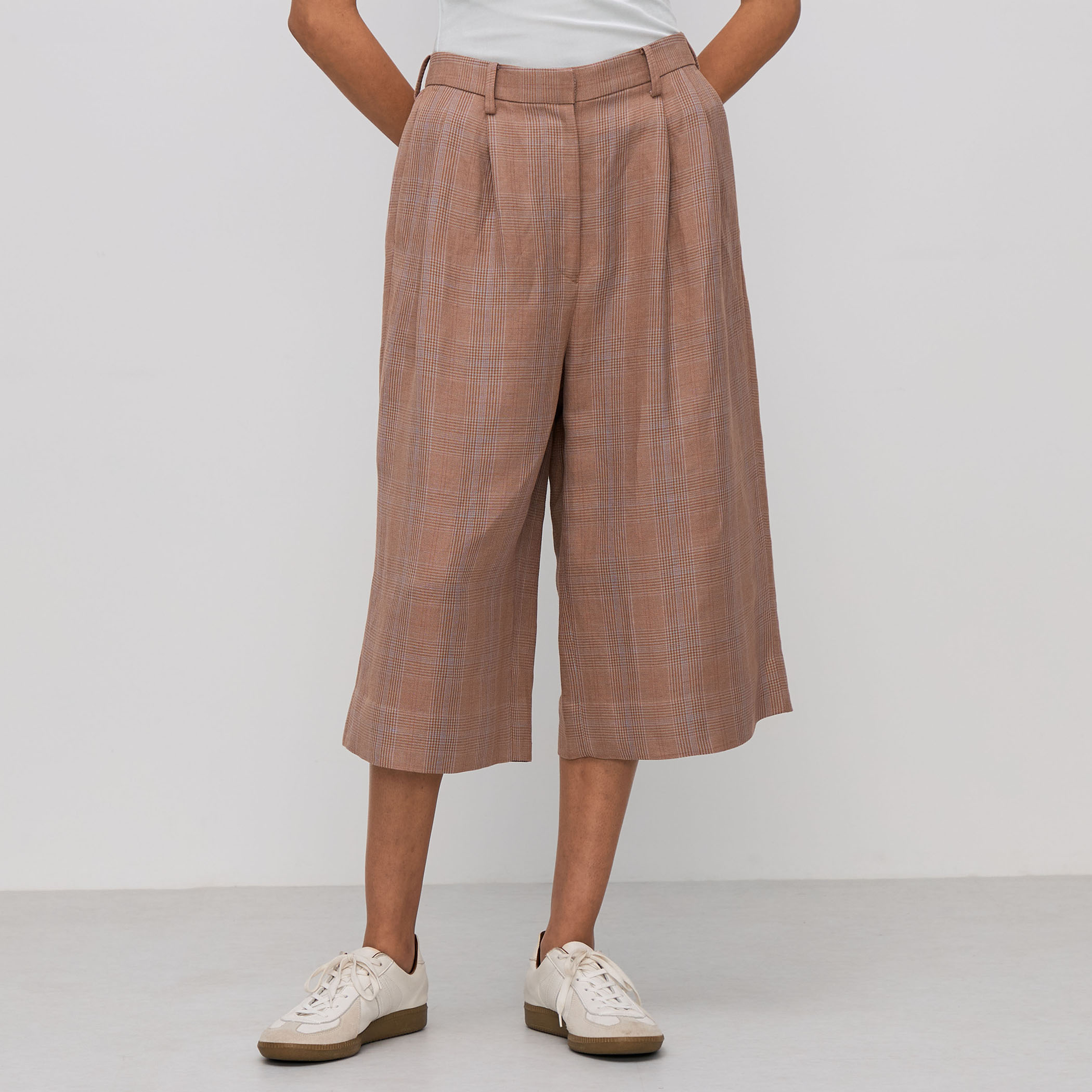 【THOM BROWN】トリコロールグレンチェック バックストラップハーフパンツ THOM BROWN】トリコロールグレンチェック バックストラップ