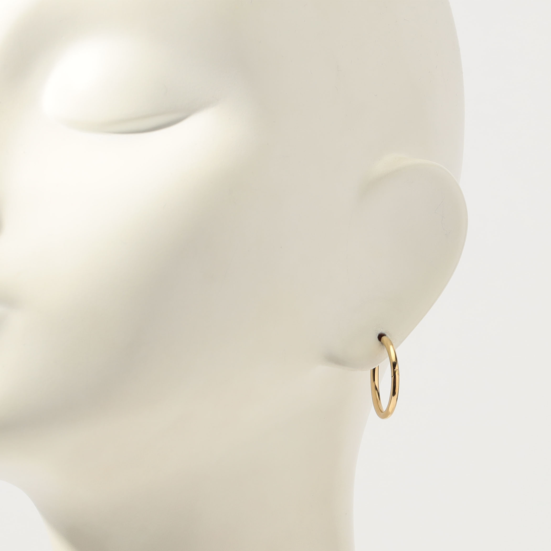 LAURA LOMBARDI Mediam Seamless ゴールドピアス｜トゥモローランド