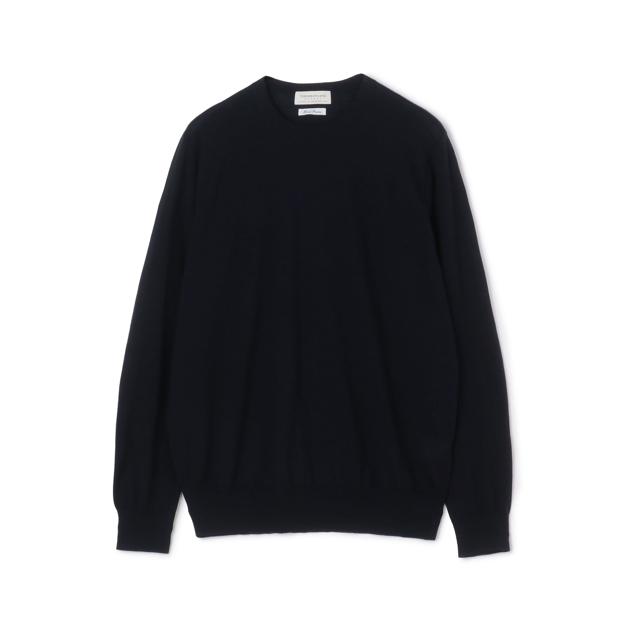 TOMORROWLAND tricot スーパーファインメリノウール クルーネックプルオーバー S-WOOL