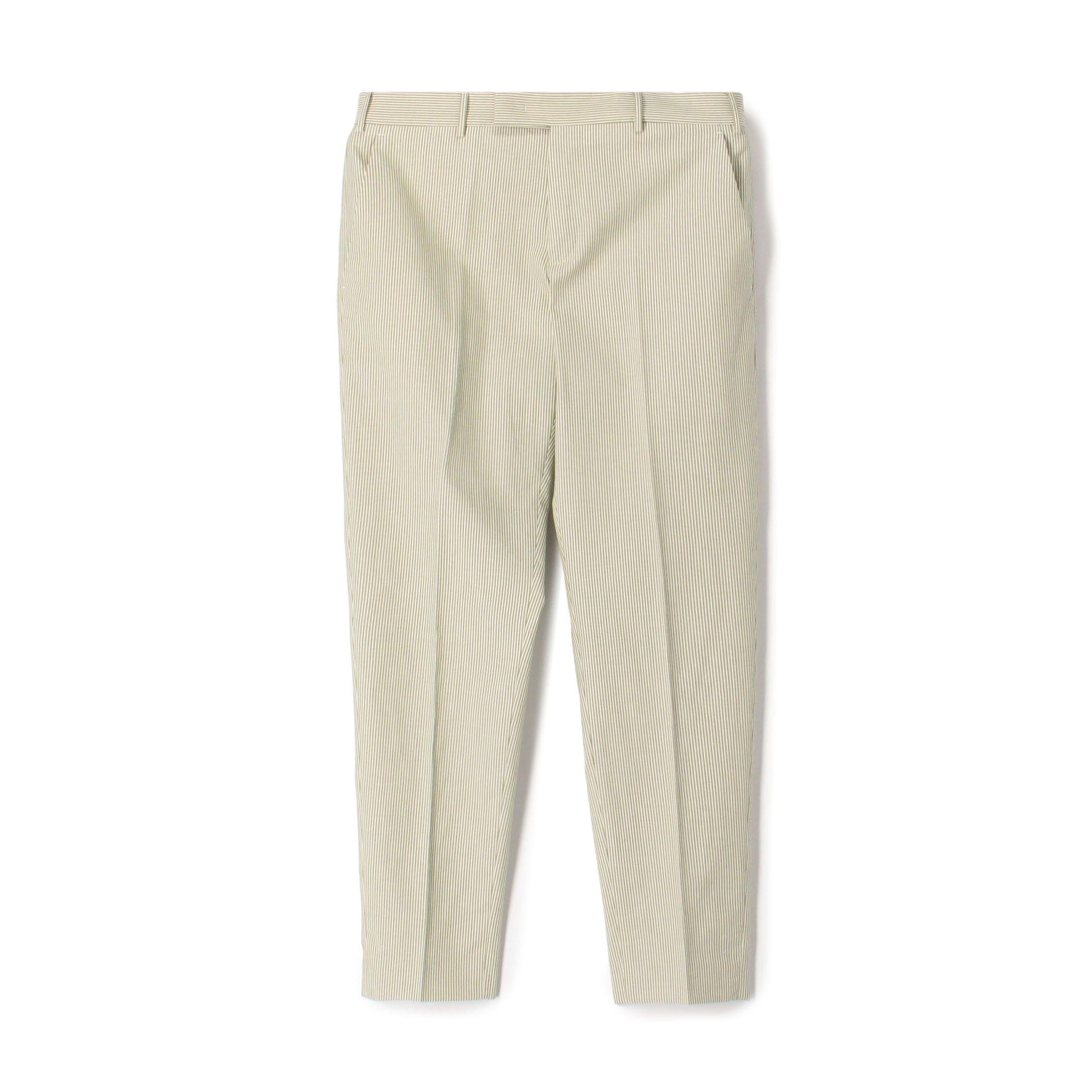 PT TRINO Rebel Fit コットンシルク ノープリーツスラックス